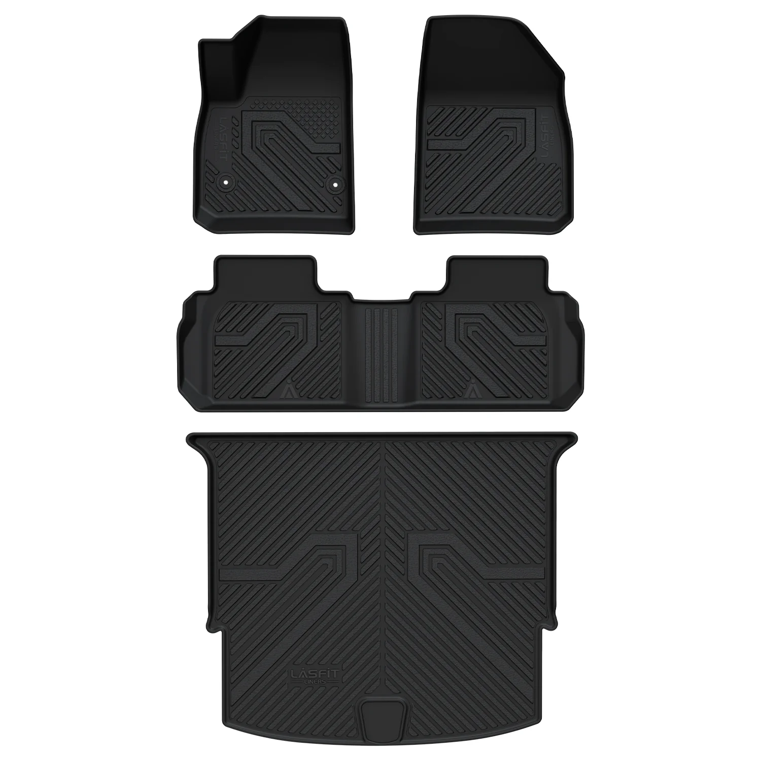 Fit for 2019-2026 Chevrolet Blazer Floor Mats & Cargo Mat, Fit Gasoline Only & Without Optional Cargo Management System