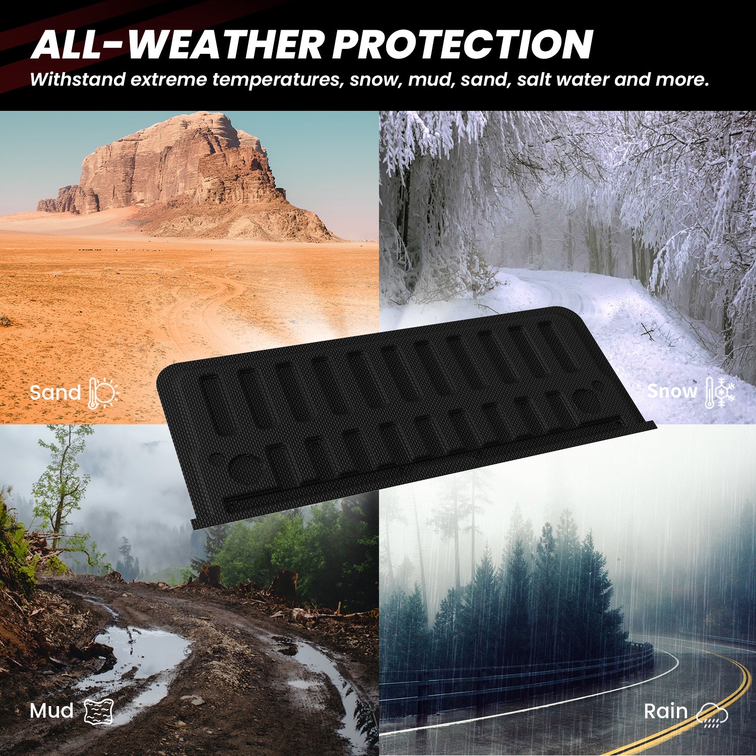 Fit for 2019-2026 Ram 1500 Truck Tailgate Mat, Not Fit Drop-in liners - Image 7