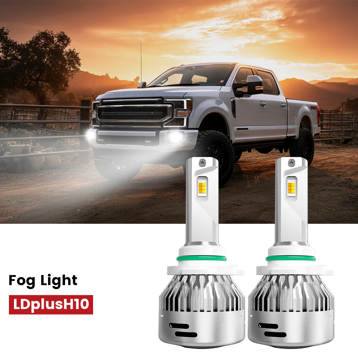 Fit for 2020-2022 Ford F-450 F-550 Super Duty The Brightest LED Bulbs Upgrade | Tested and Verified - Image 15