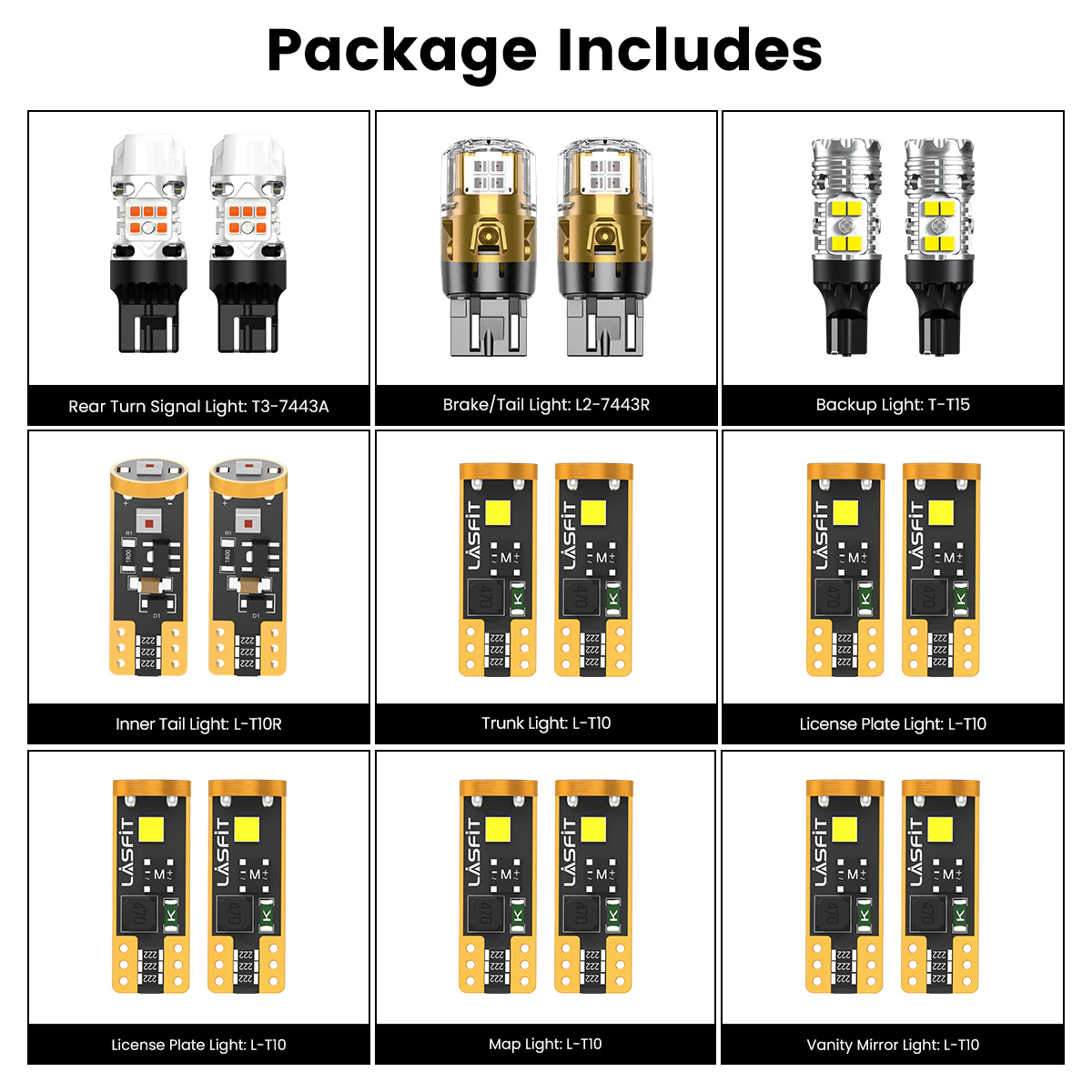 Fit for 2020-2025 Nissan Sentra LED Bulbs Upgrade | Tested and Verified - Image 5