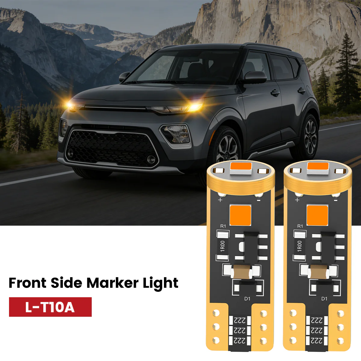 Fit for 2020-2022 Kia Soul LED Bulbs Upgrade - Image 53