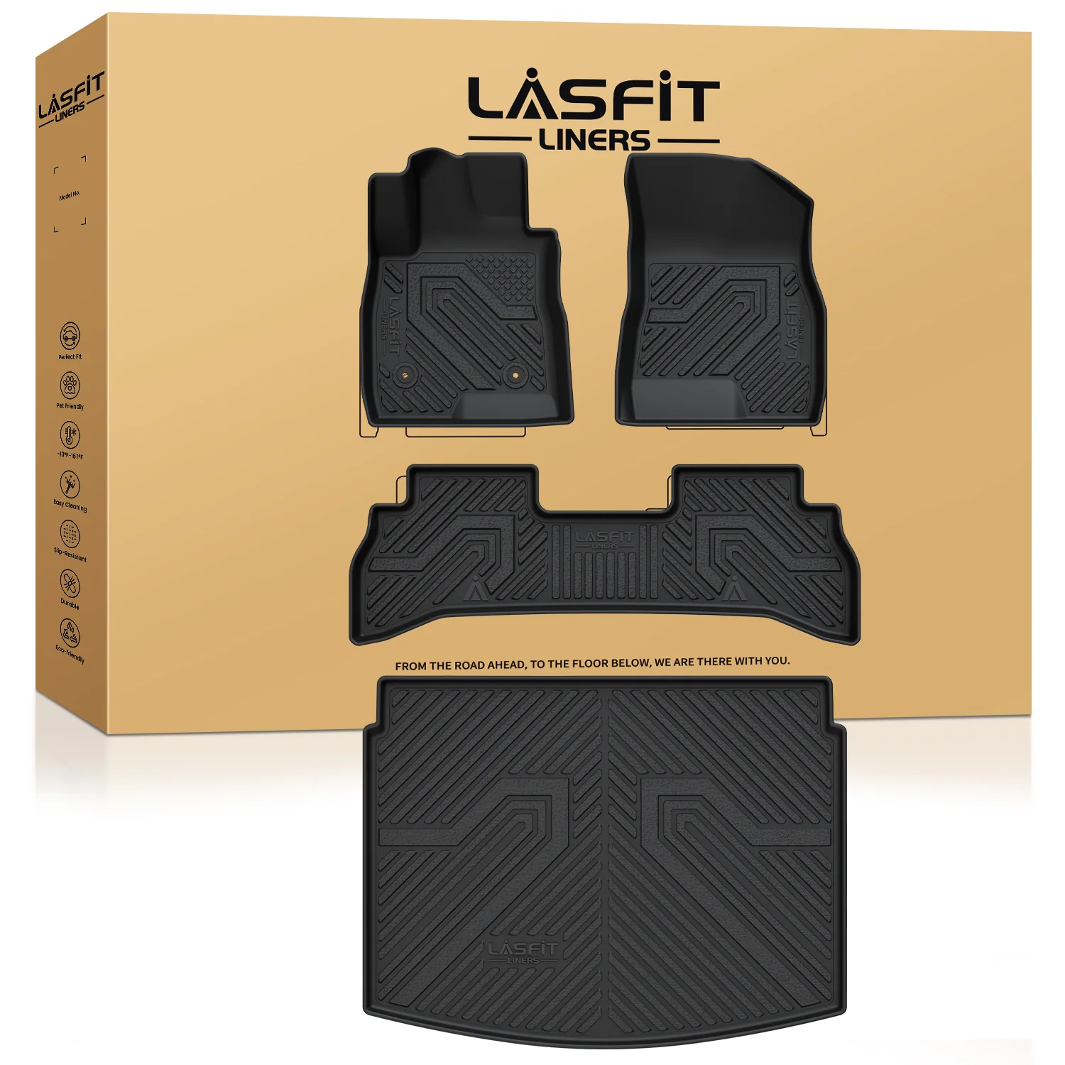 Fit for 2020-2026 Buick Encore GX Floor Mats & Cargo Mat - Image 9