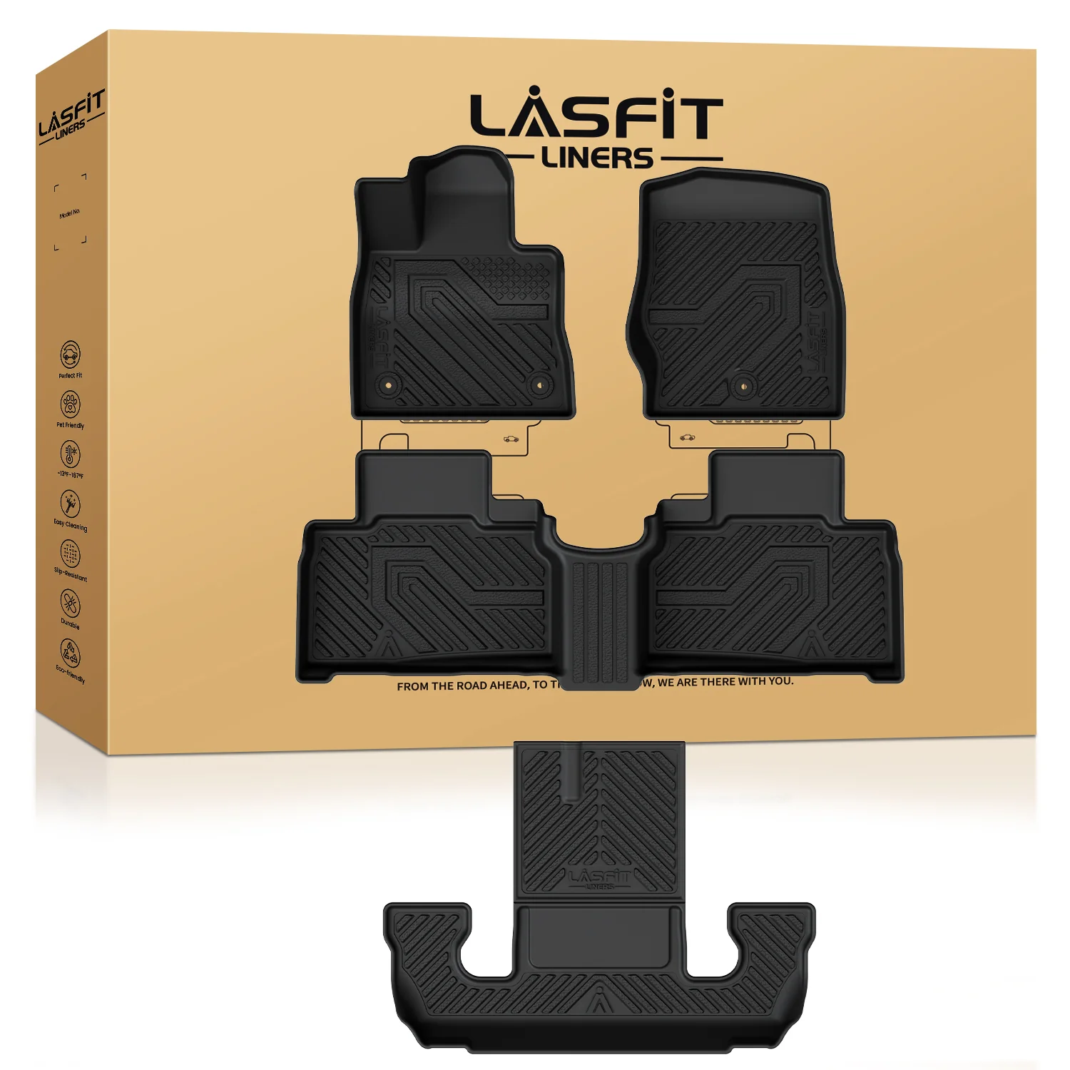 Fit for 2020-2026 Ford Explorer Floor Mats or Seatback & Cargo Mats - Image 60