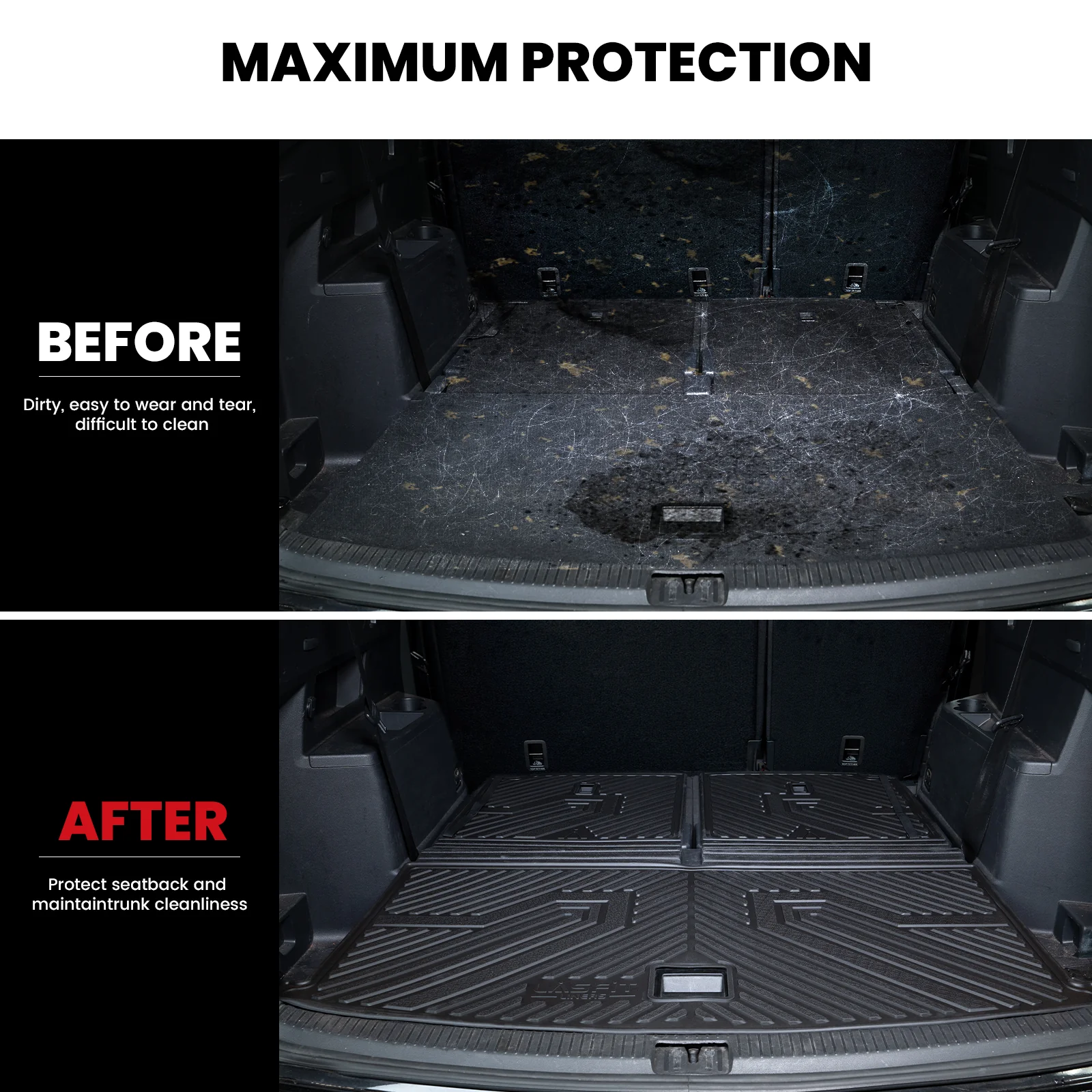 Fit for 2020-2026 Volkswagen Atlas Floor Mats or Seatback & Cargo Mat - Image 11