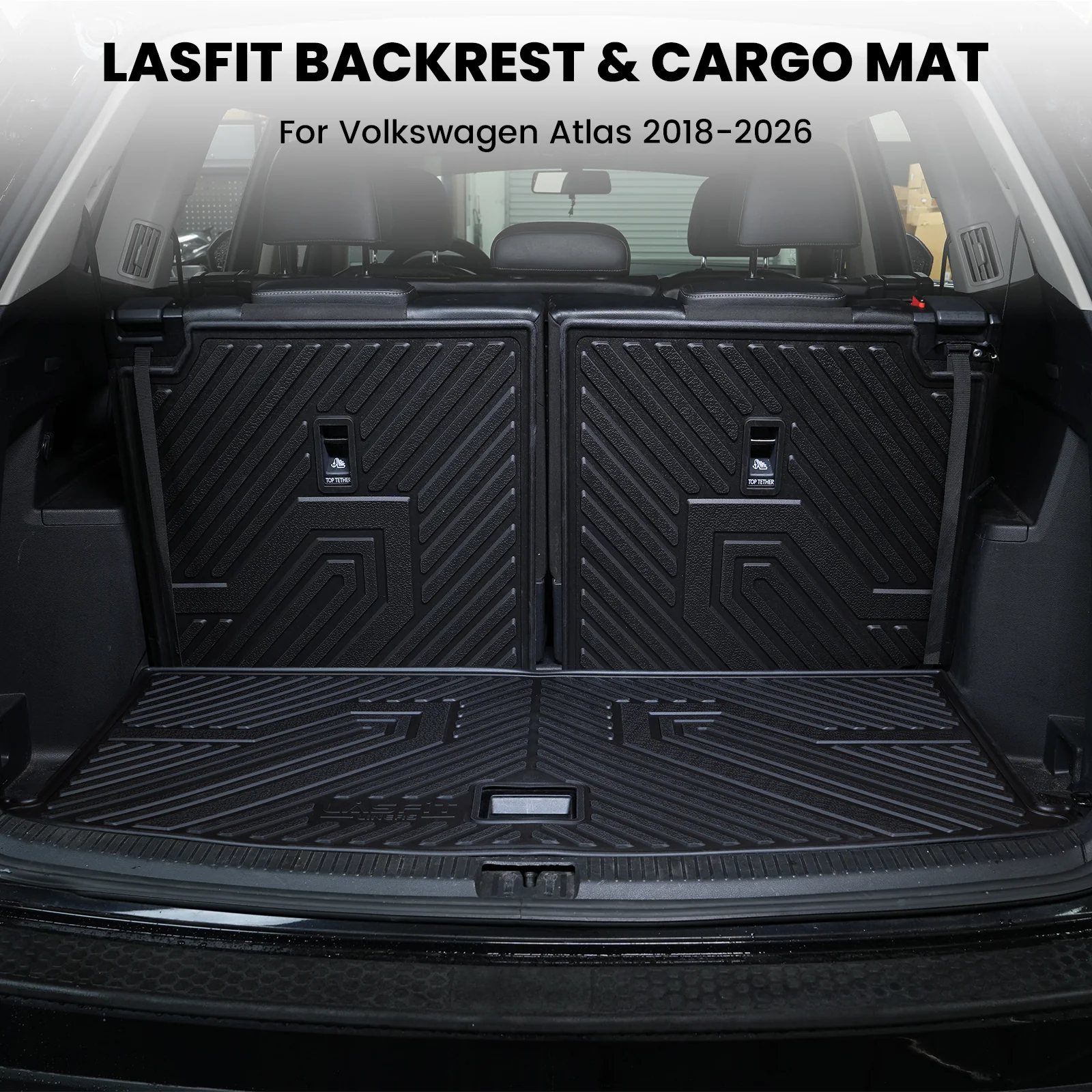 Fit for 2020-2026 Volkswagen Atlas Floor Mats or Seatback & Cargo Mat - Image 14