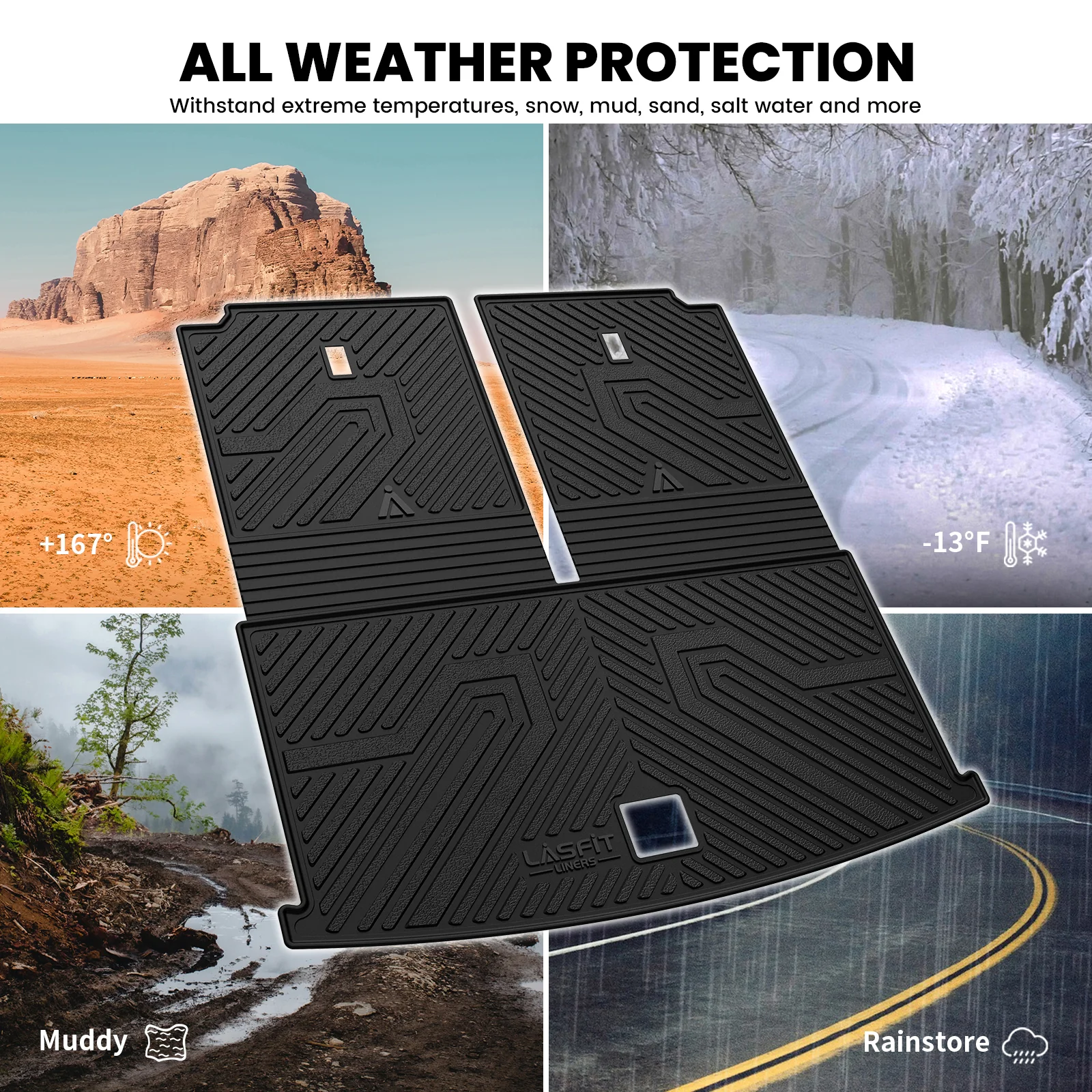 Fit for 2020-2026 Volkswagen Atlas Floor Mats or Seatback & Cargo Mat - Image 17