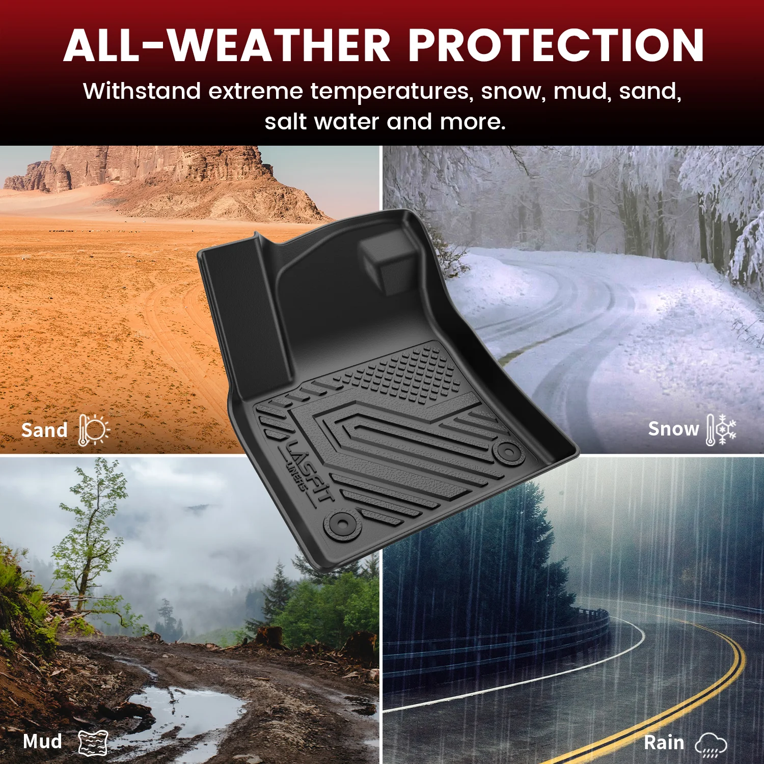 Fit for 2020-2026 Volkswagen Atlas Floor Mats or Seatback & Cargo Mat - Image 8
