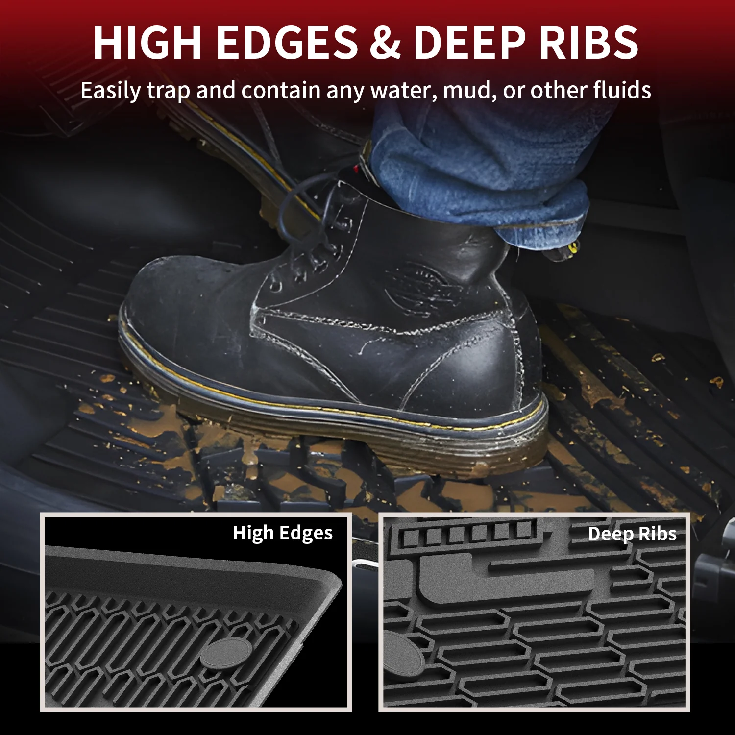Fit for 2021-2026 Ford Mustang Mach-E Floor Mats or Cargo Mat - Image 6