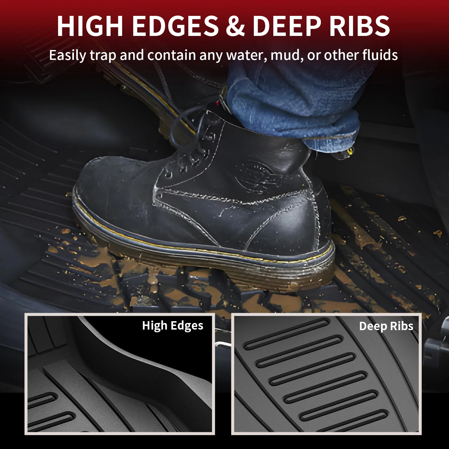 Fit for 2021-2025 Audi Q5 SQ5 Sportback Floor Mats or Cargo Mat, Don't Fit 2025 Audi Q5 New Body or Plug-in Hybrid - Image 26