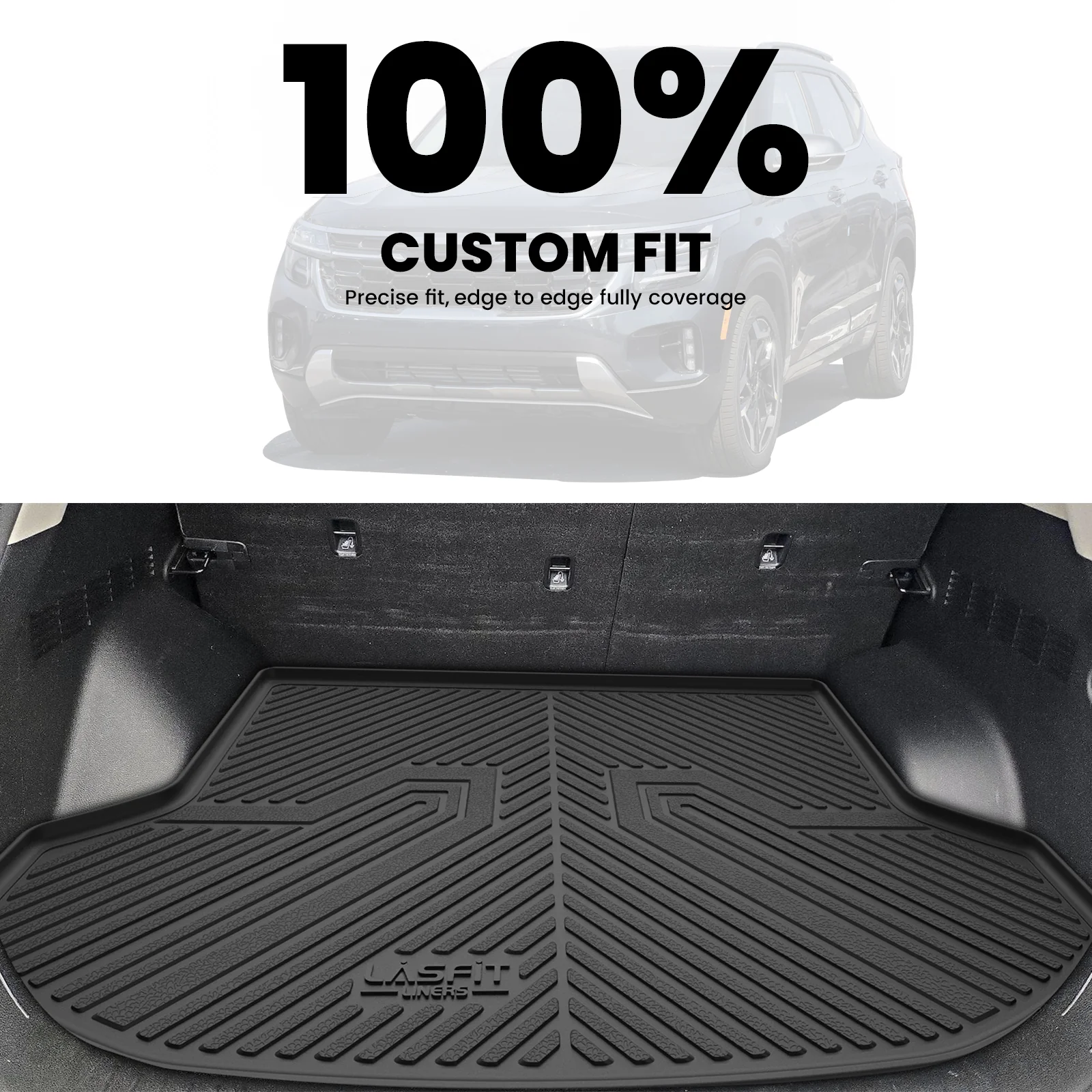 Fit for 2021-2026 Kia Seltos Floor Mats or Cargo Mat, Not Fit 2025+ EX Trim - Image 14