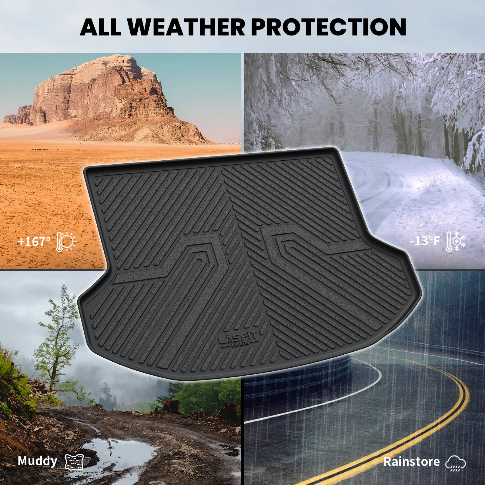 Fit for 2021-2026 Kia Seltos Floor Mats or Cargo Mat, Not Fit 2025+ EX Trim - Image 15