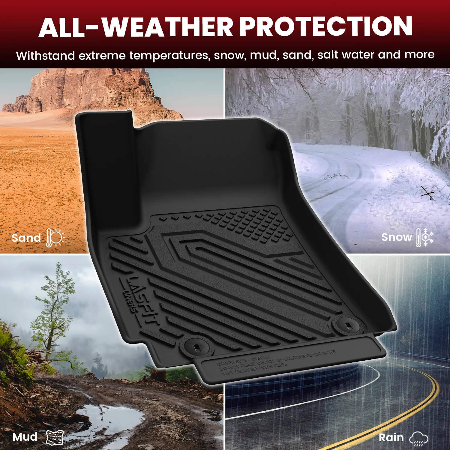 Fit for 2021-2026 Kia Seltos Floor Mats or Cargo Mat, Not Fit 2025+ EX Trim - Image 23