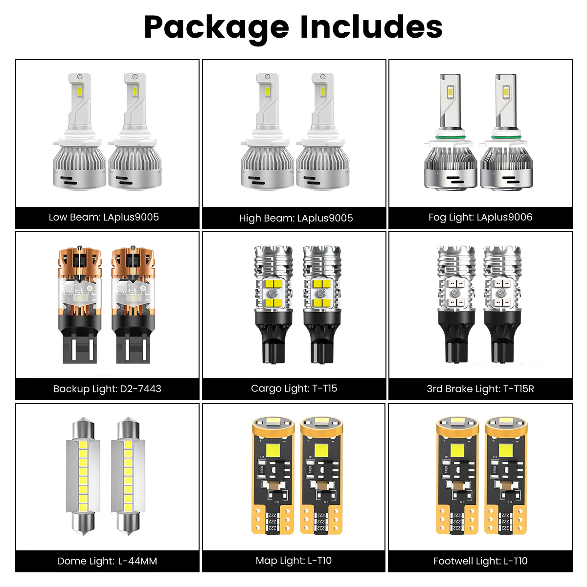 Fit for 2019-2024 Ram 1500 Classic LED Bulbs Upgrade | Tested and Verified - Image 5