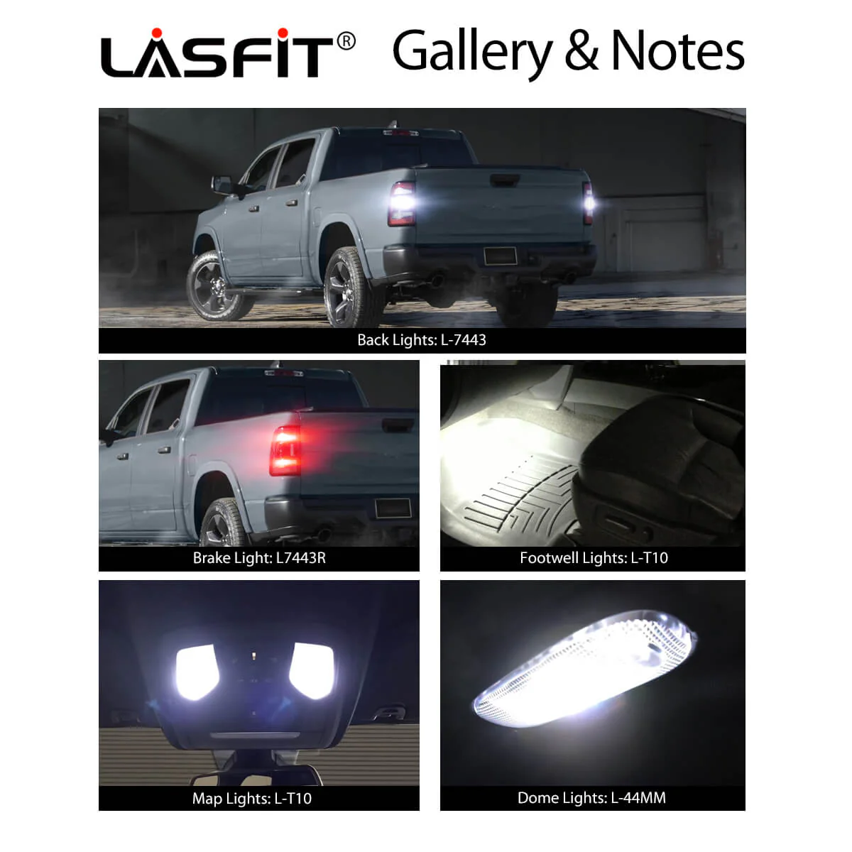Fit for 2019-2024 Ram 1500 Classic LED Bulbs Upgrade | Tested and Verified - Image 7