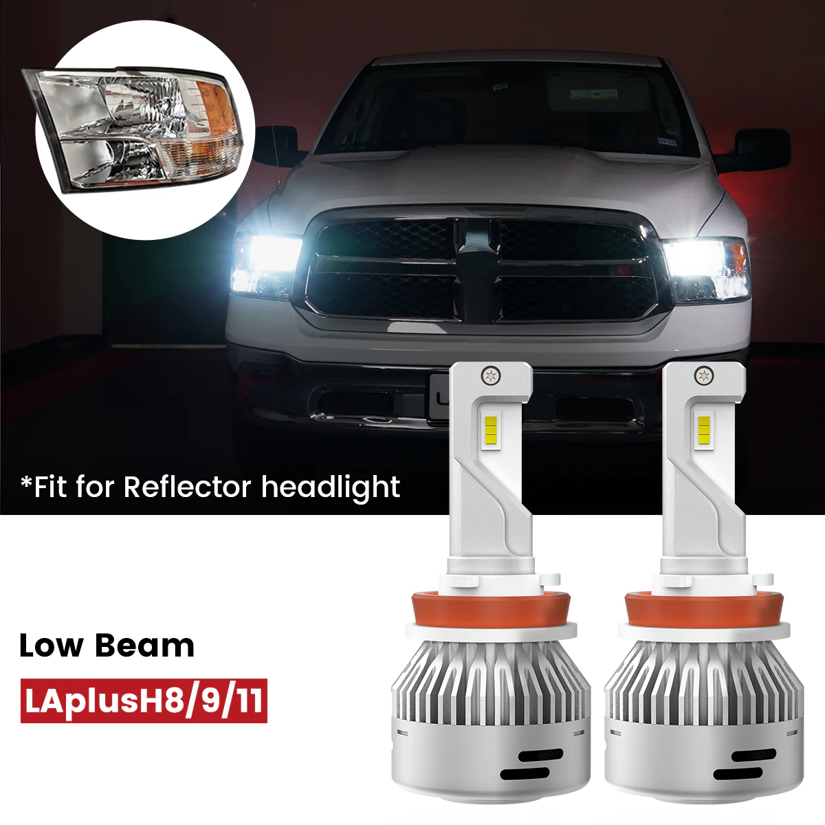 Fit for 2019-2024 Ram 1500 Classic LED Bulbs Upgrade | Tested and Verified - Image 8