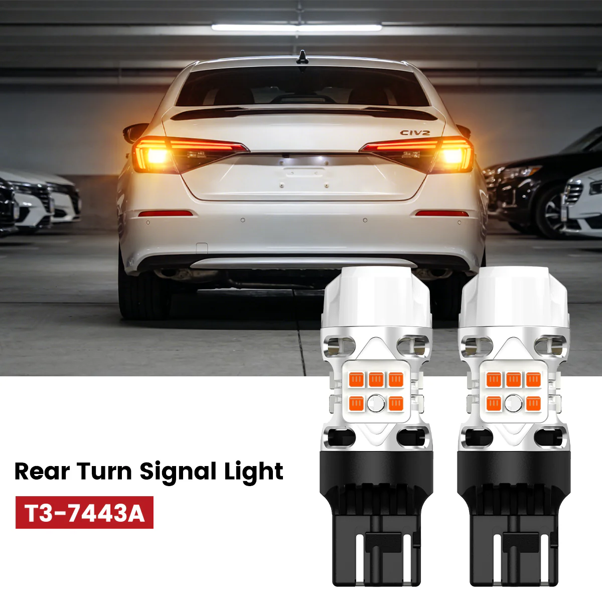 Fit for 2022-2026 Honda Civic Sedan Hatchback LED Exterior Interior Lights Upgrade | Tested and Verified - Image 8