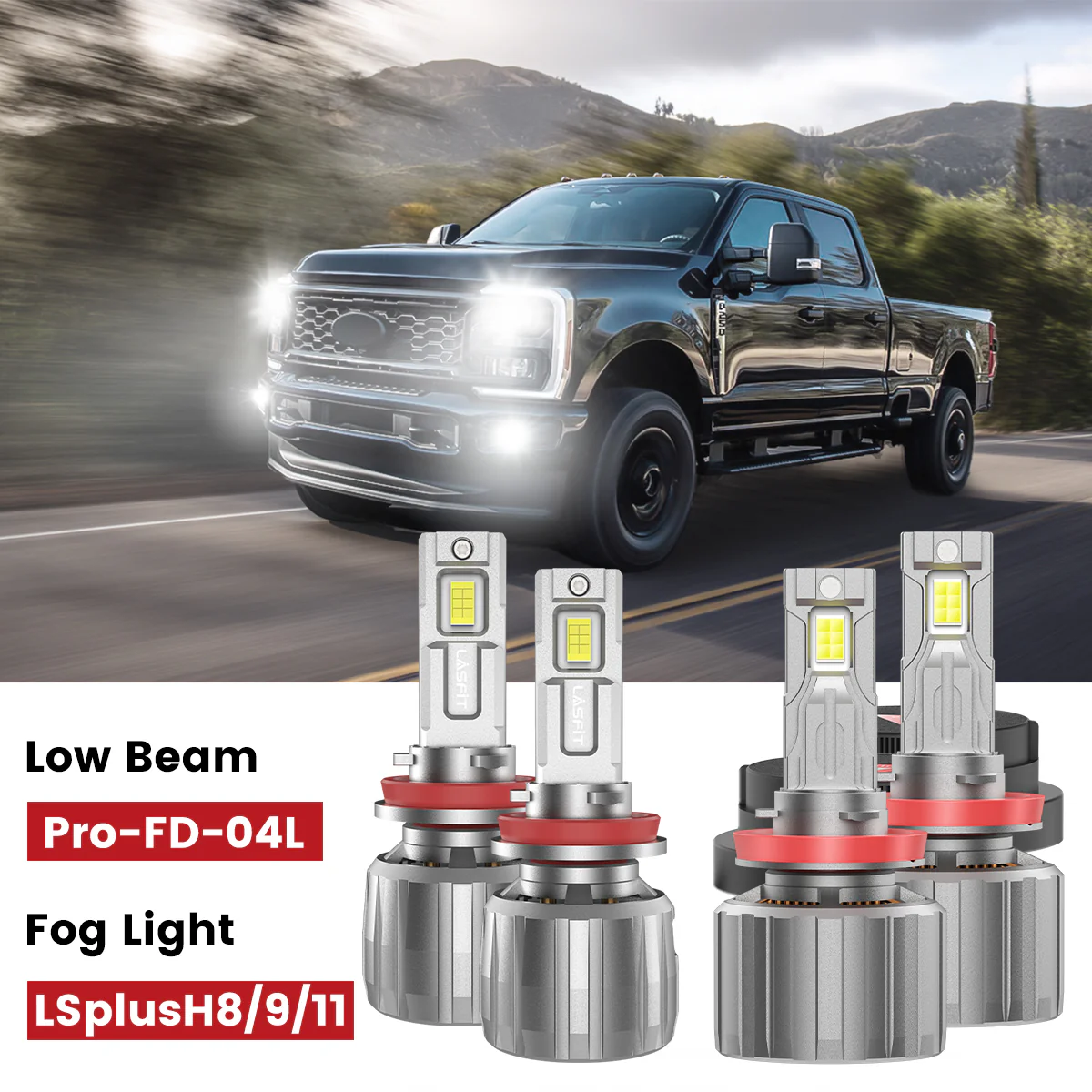 Custom Engineered for 2023-2026 Ford F-250 F-350 F-450 Super Duty XL XLT LED Bulbs Upgrade | Tested and Verified - Image 60