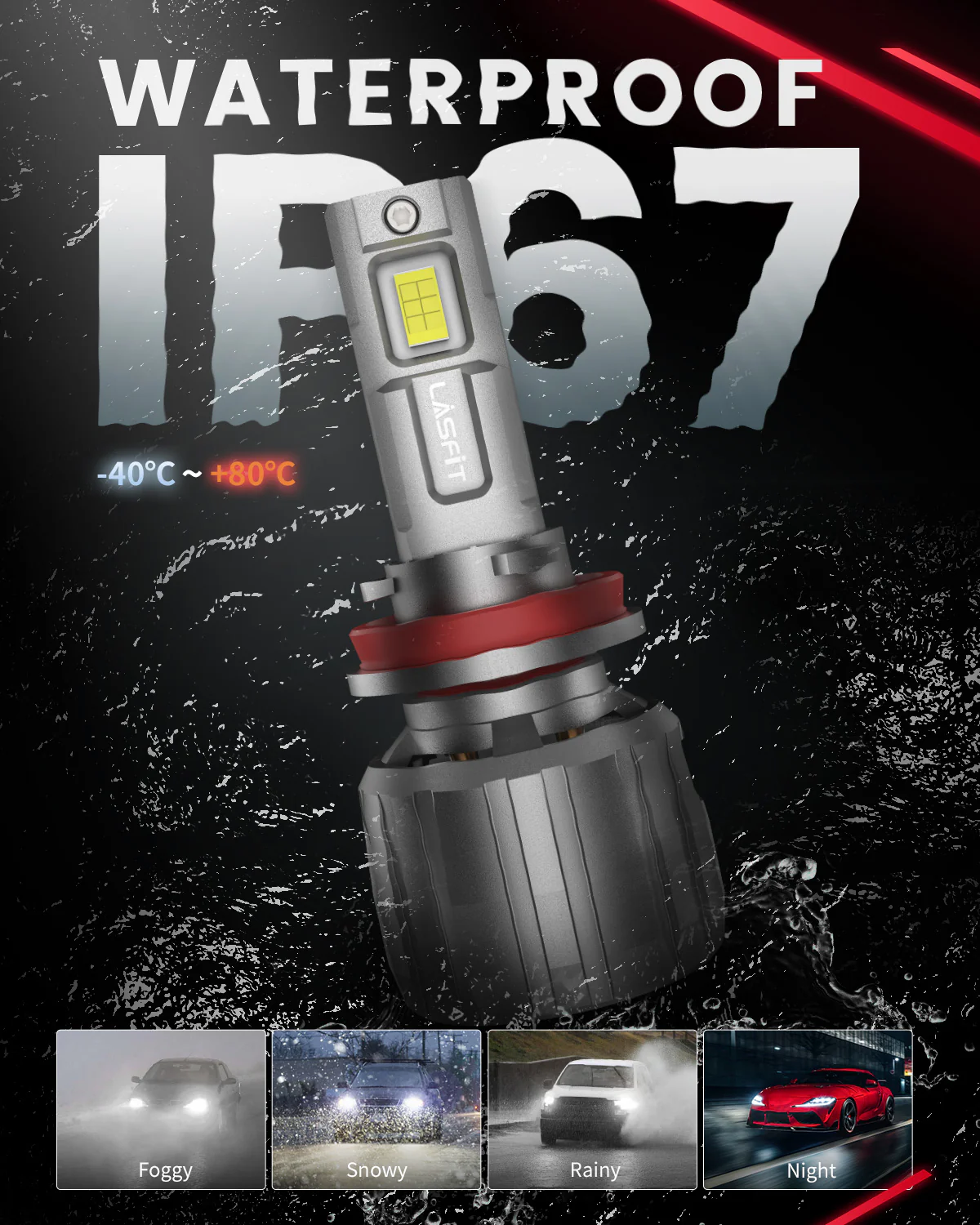 Fit for 2022-2025 Jeep Compass The Brightest LED Bulbs Upgrade - Image 17