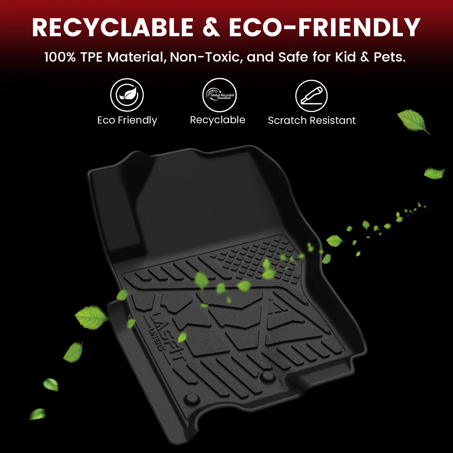 Fit for 2022-2026 Nissan Frontier TPE Floor Mats - Image 14