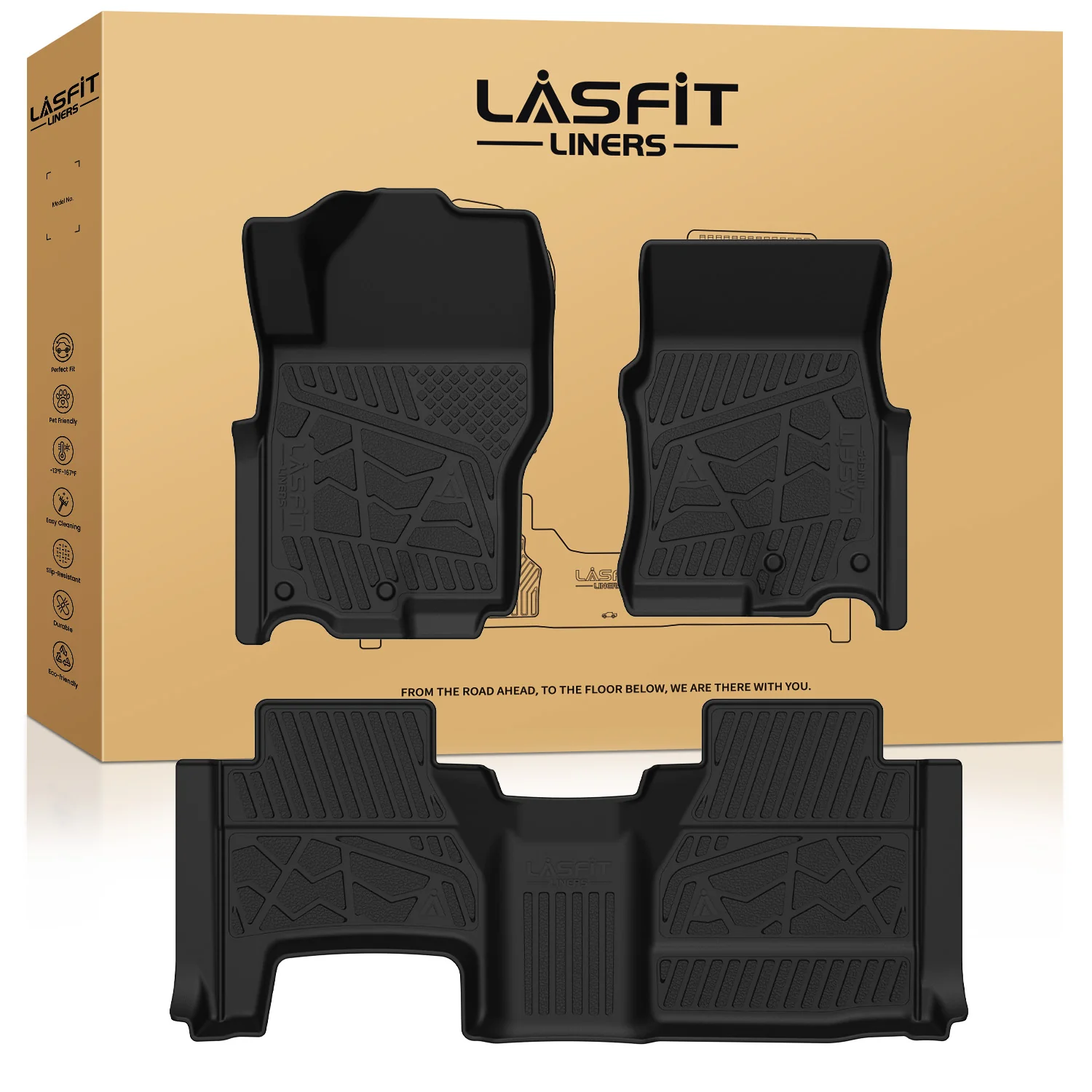 Fit for 2022-2026 Nissan Frontier TPE Floor Mats - Image 17