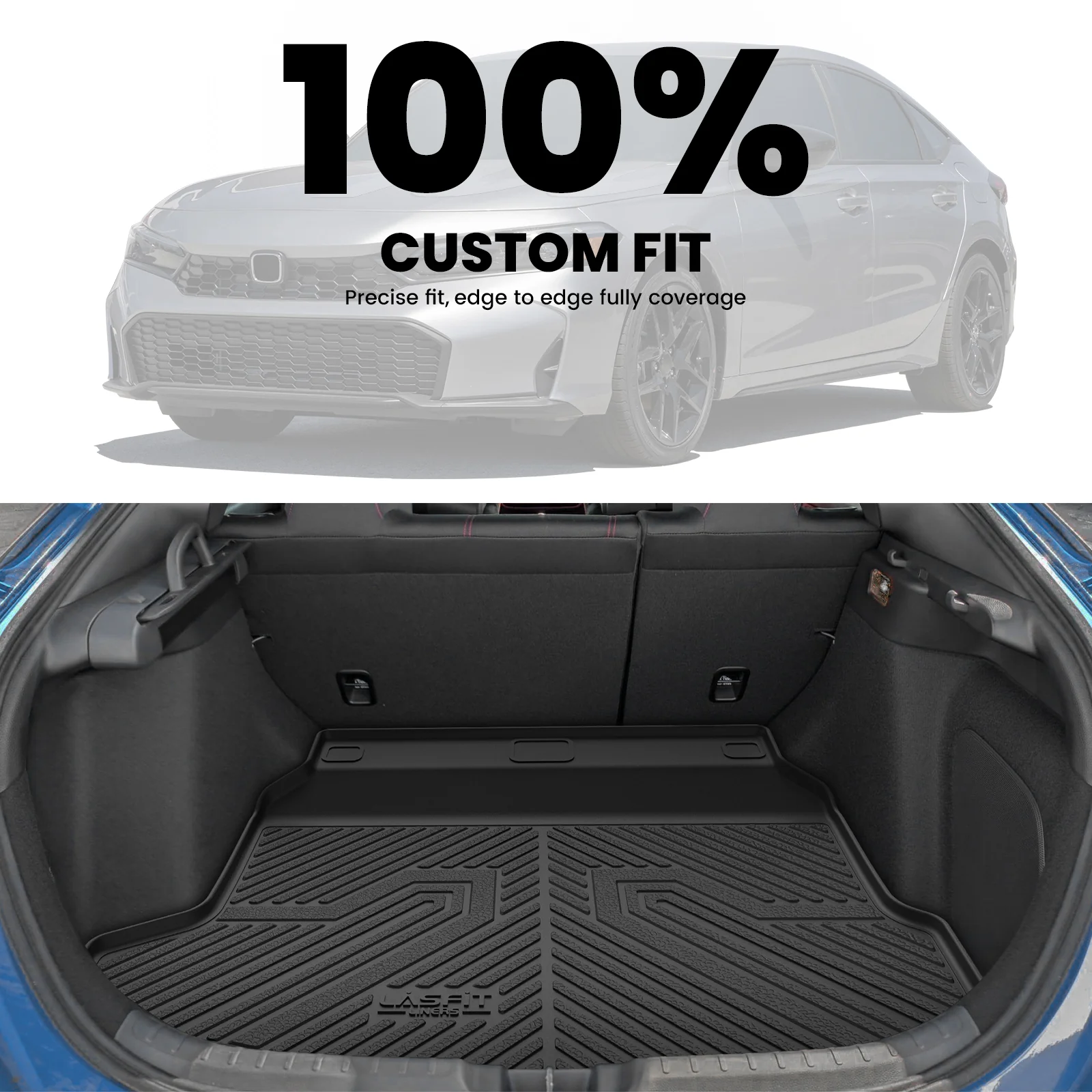 Fit for 2022-2026 Honda Civic Sedan Floor Mats or Cargo Mat(Include Type R) - Image 19