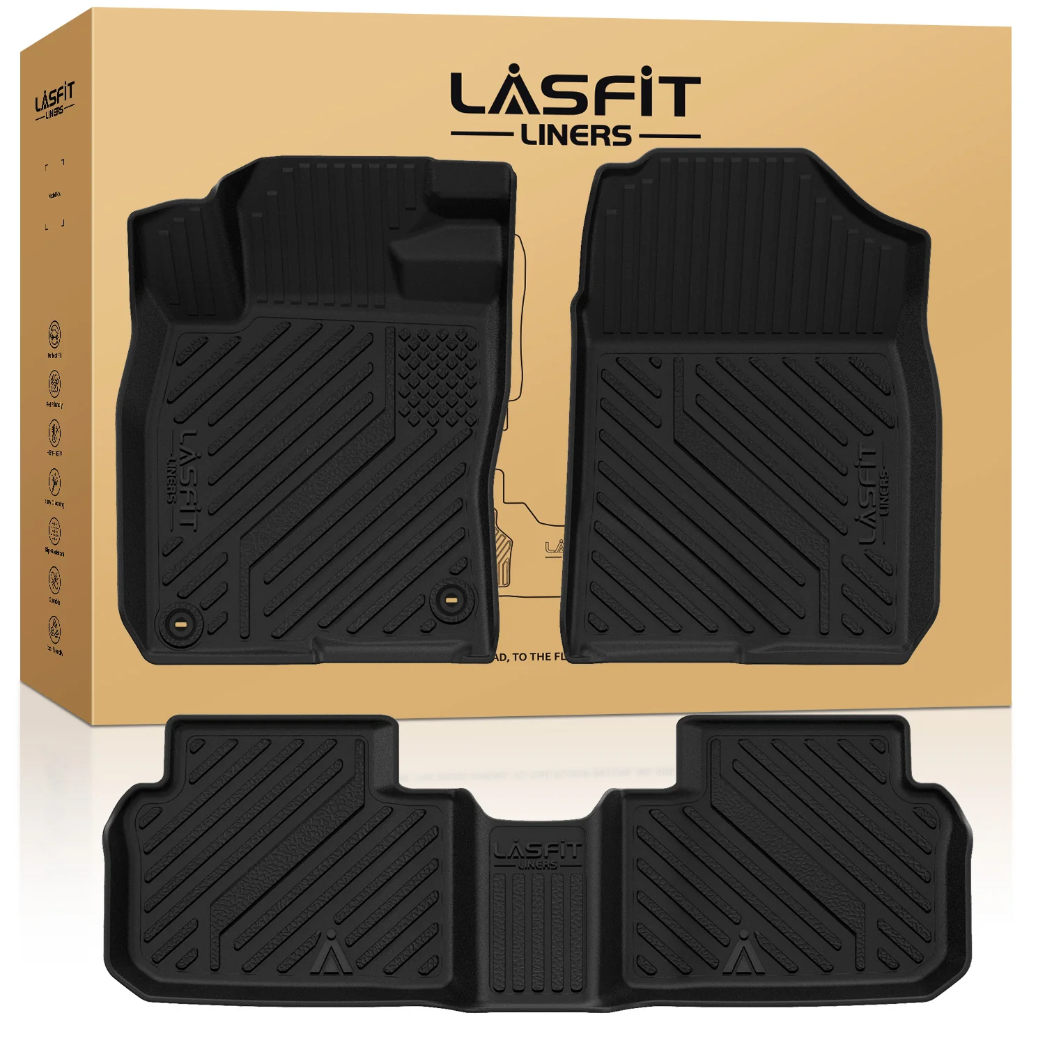 Fit for 2022-2026 Honda Civic Hatchback / Hatchback Hybrid Floor Mats or Cargo Mat - Image 8