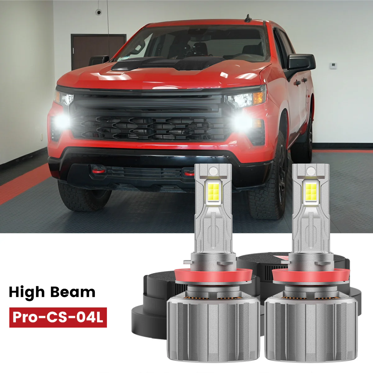 Custom Engineered for 2023-2026 Chevrolet Silverado 1500 WT Custom Trail Boss LED Bulbs Upgrade | Tested and Verified - Image 36