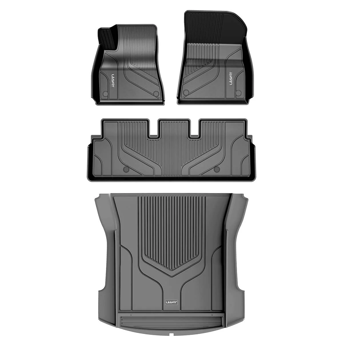 Fit For 2022-2023 Tesla Model 3 Floor Mats TPE Material 1st & 2nd or Cargo Custom All Weather - Image 16