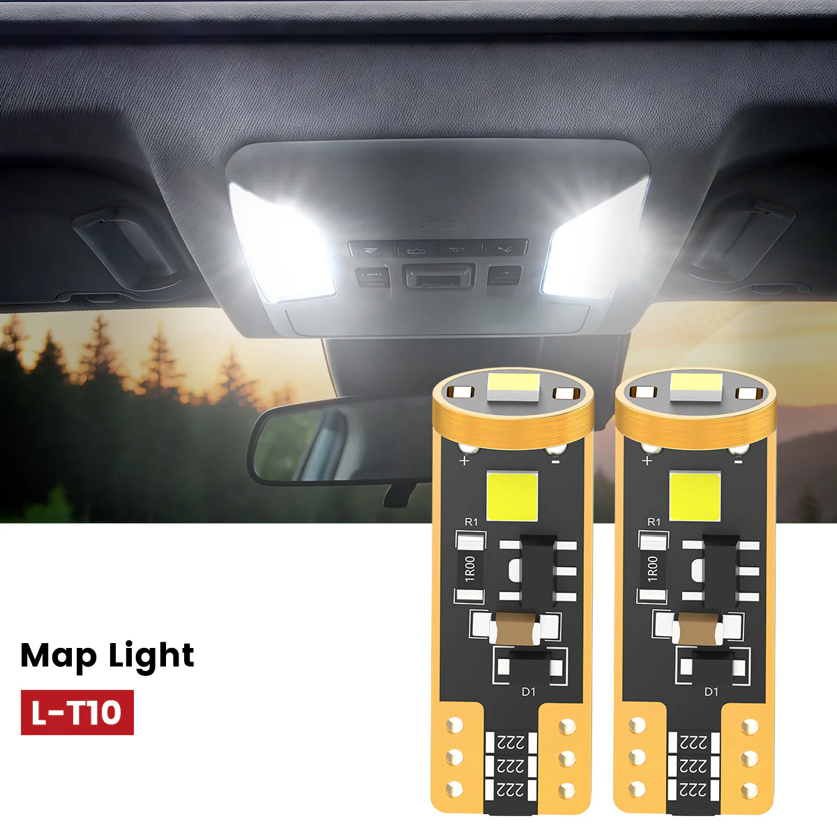 Fit for 2020-2026 Toyota Highlander LED Bulbs Upgrade - Image 36