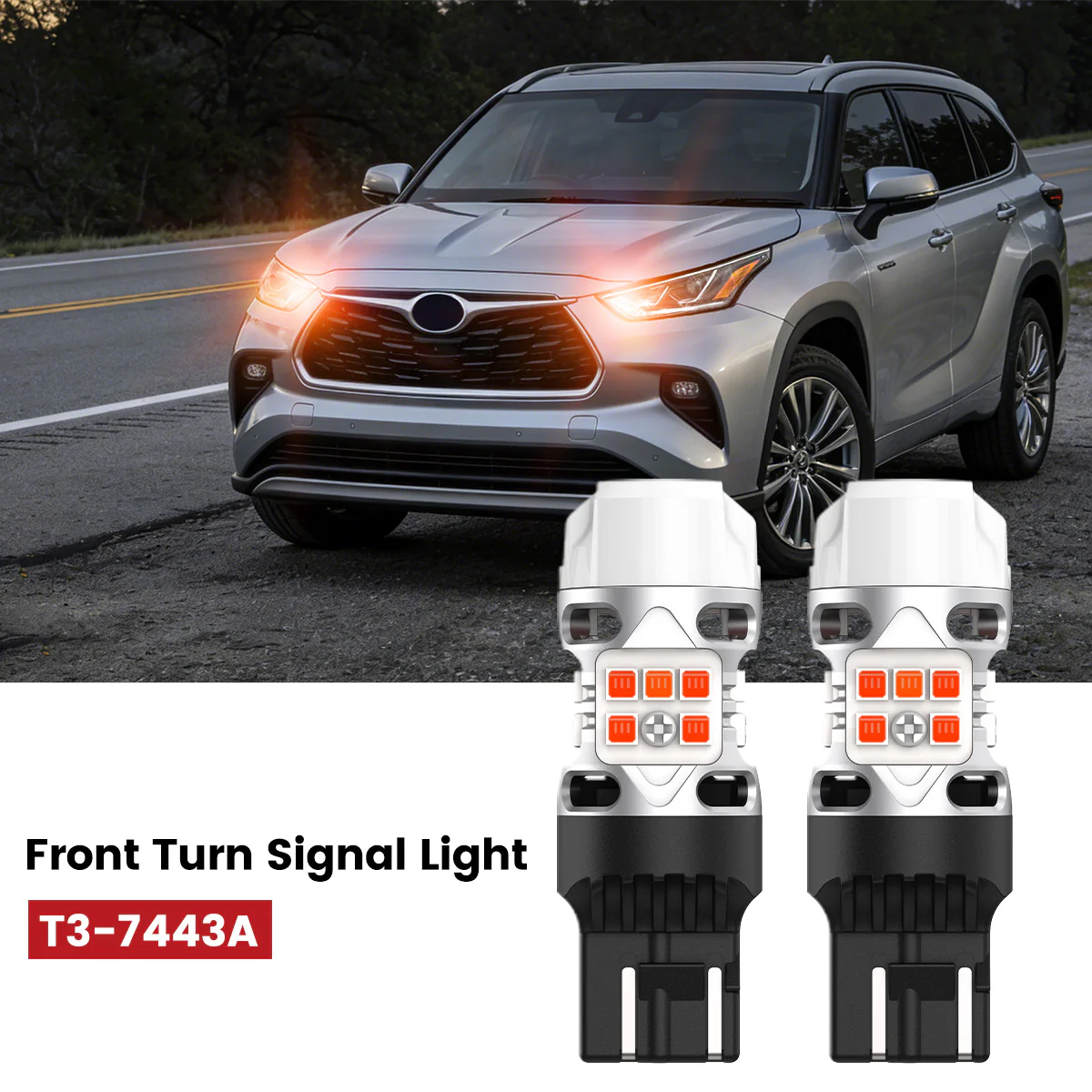 Fit for 2020-2026 Toyota Highlander LED Bulbs Upgrade - Image 8