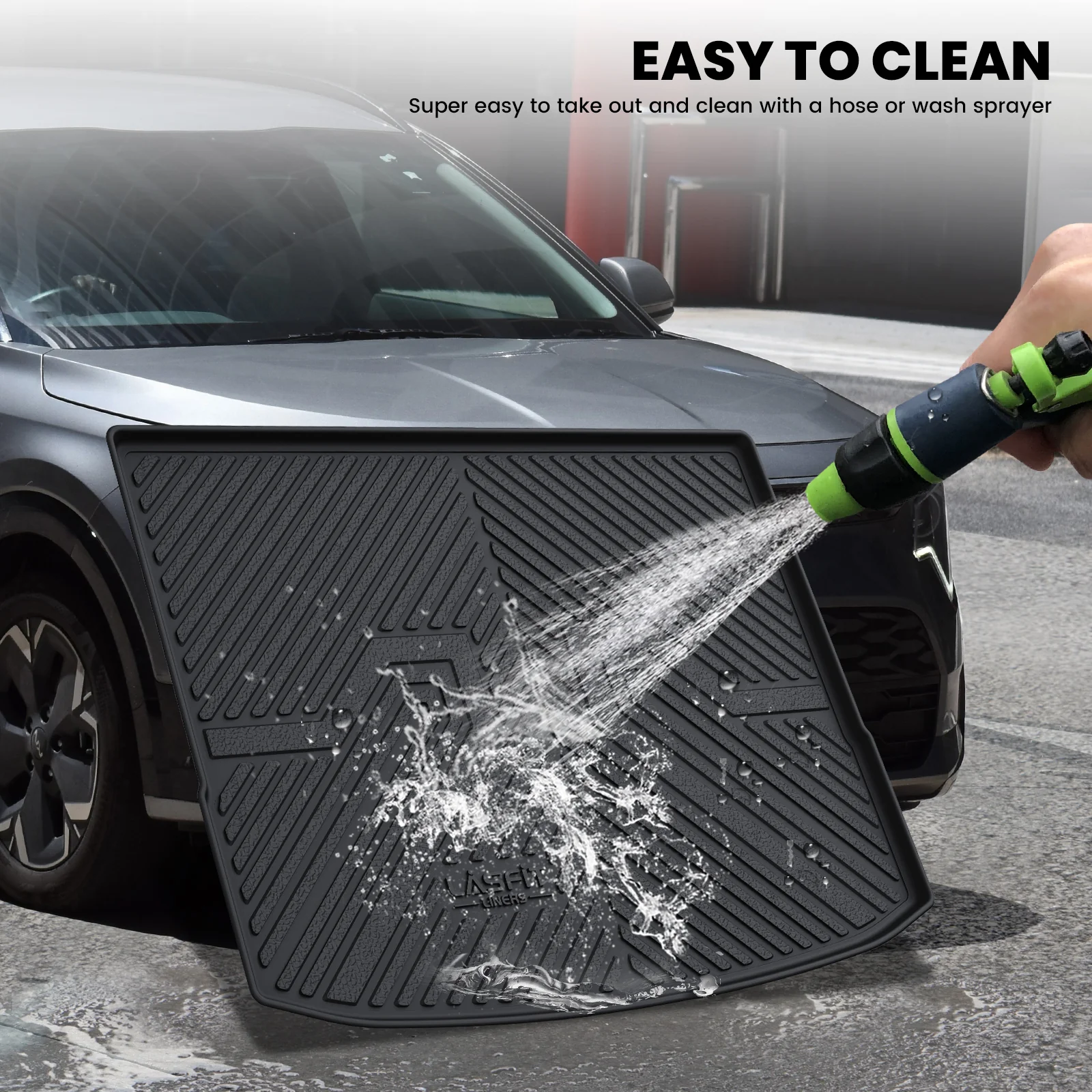 Fit for 2023-2026 Kia Niro EV Floor Mats or Cargo Mat, Not Fit PHEV or Without Optional Dual Level Cargo Board - Image 17