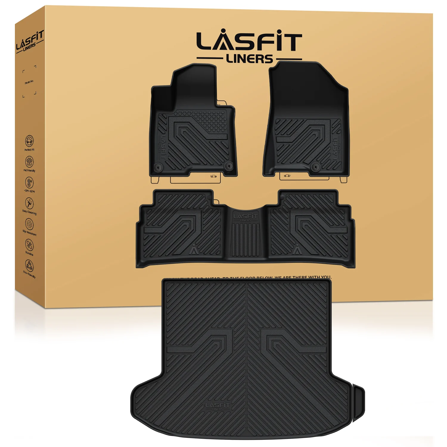Fit for 2023-2026 Kia Sportage Floor Mats & Cargo Mat, Not Fit Hybrid - Image 20
