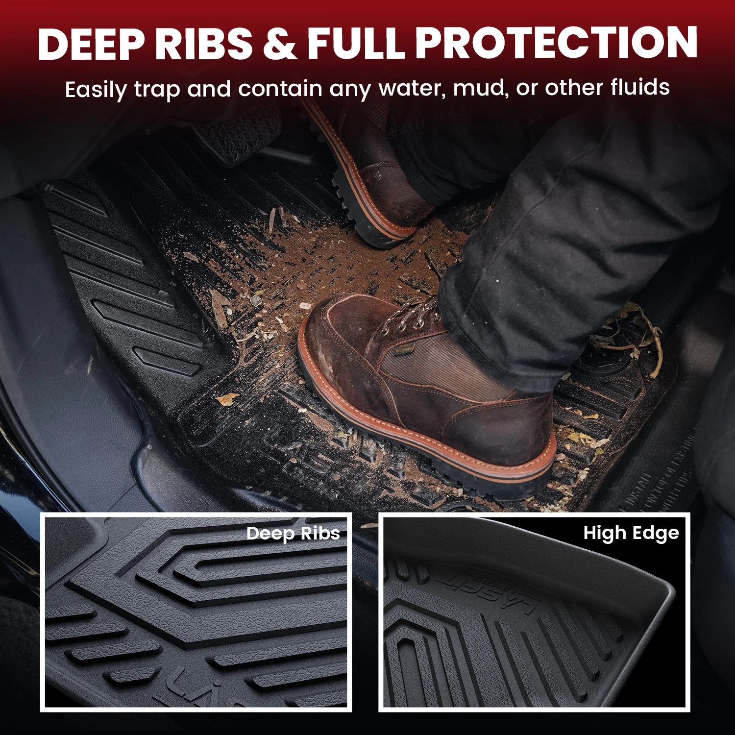 Fit for 2023-2026 Lexus RX TPE Floor Mats or Cargo Mat - Image 3