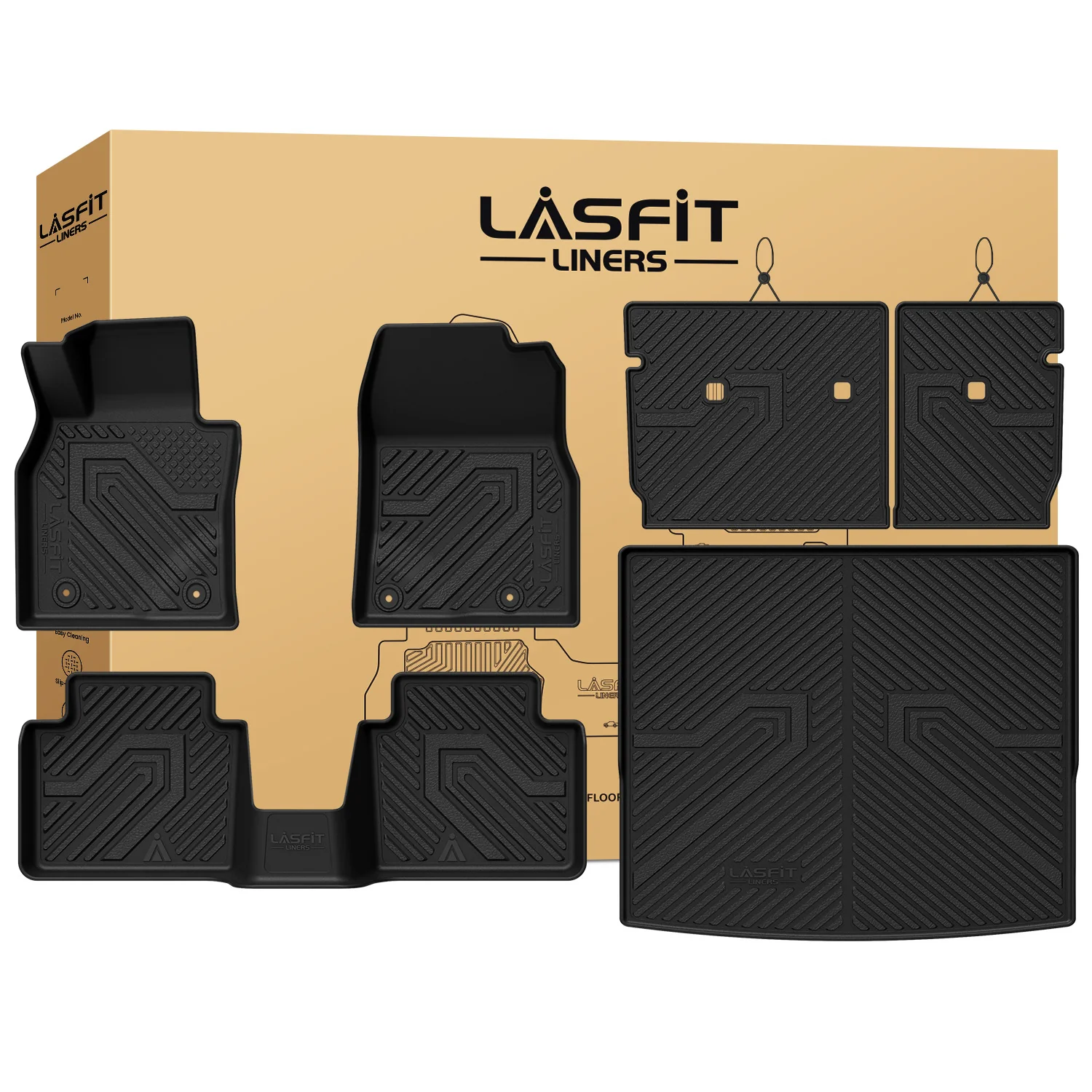 Fit for 2023-2026 Mazda CX-50 Floor Mats & Seatback & Cargo Mats - Image 8