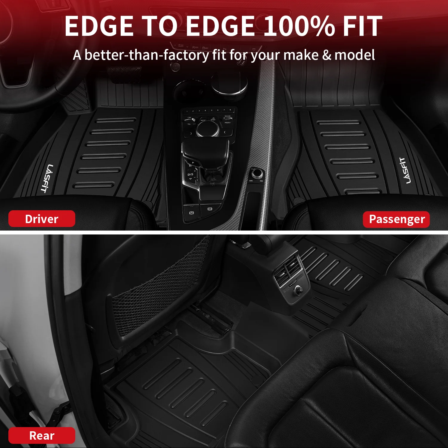 Fit for 2018-2025 Audi Q5 SQ5 Floor Mats or Cargo Mat, Don't Fit 2025 Audi Q5 New Body or Plug-in Hybrid - Image 15