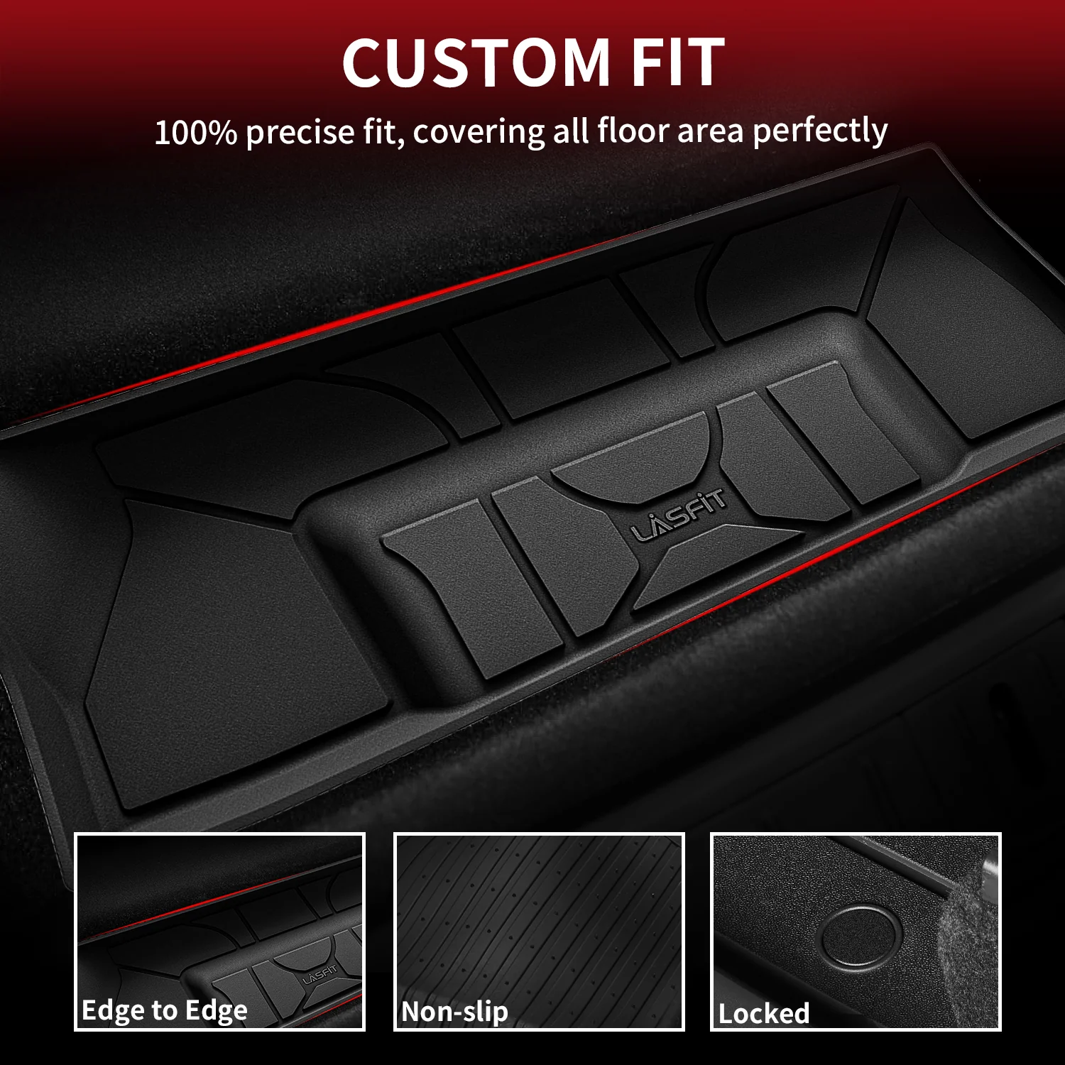 Fit for 2021-2024 Tesla Model S Custom Floor Mats or Frunk & Trunk Well & Cargo Mats - Image 26