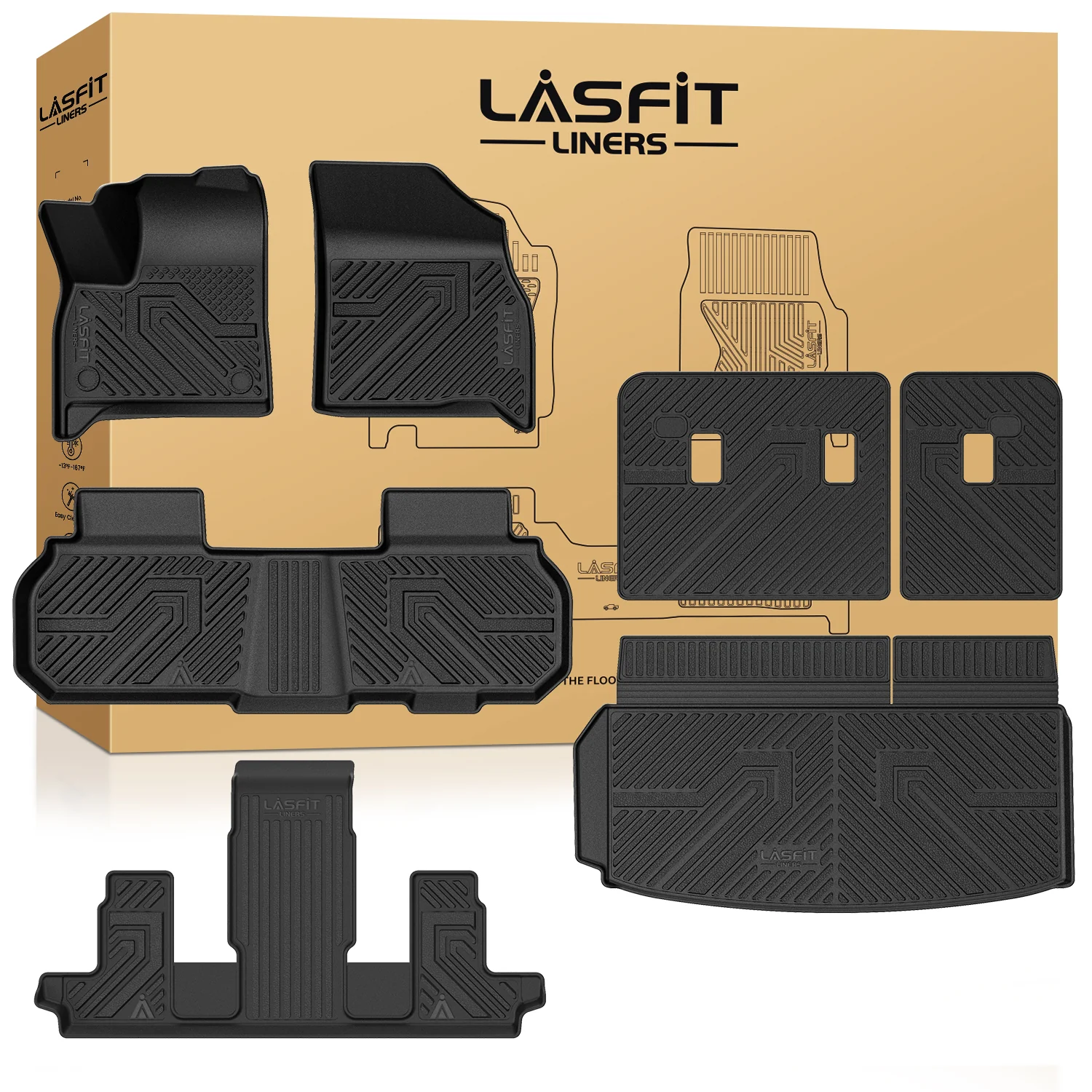 Fit for 2024-2026 Chevrolet Traverse Floor Mats or 3rd Row Seatback & Cargo Mats - Image 10