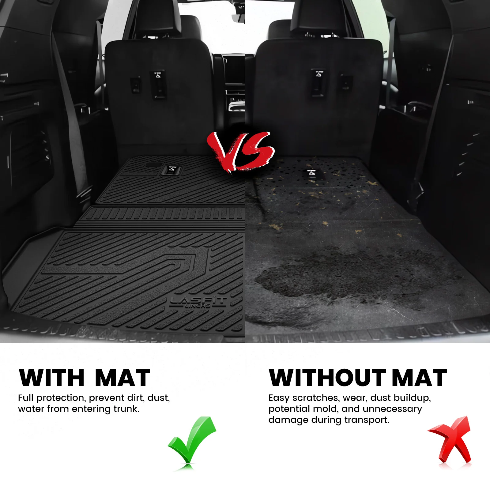 Fit for 2024-2026 Chevrolet Traverse Floor Mats or 3rd Row Seatback & Cargo Mats - Image 18