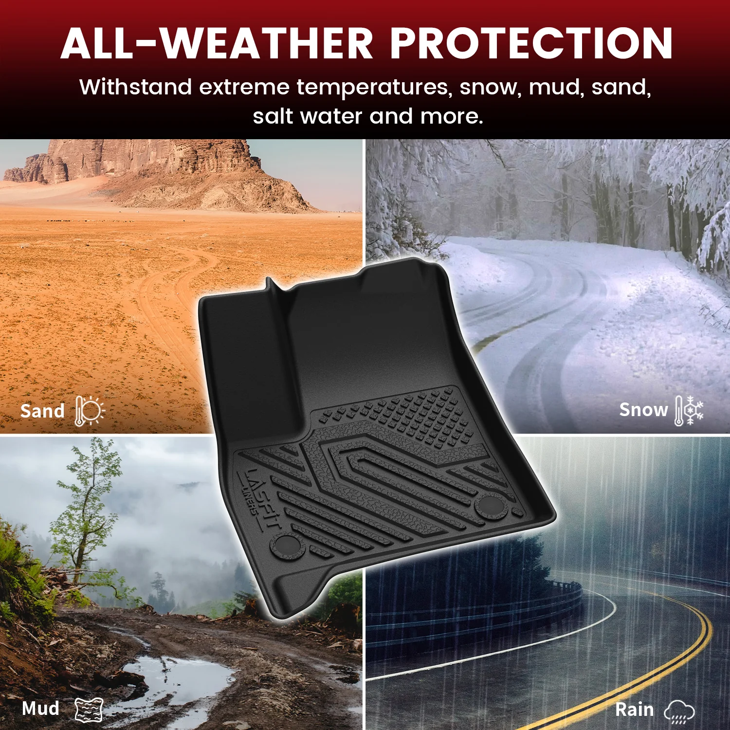 Fit for 2025-2026 Buick Enclave Floor Mats or Seatback & Cargo Mat - Image 22