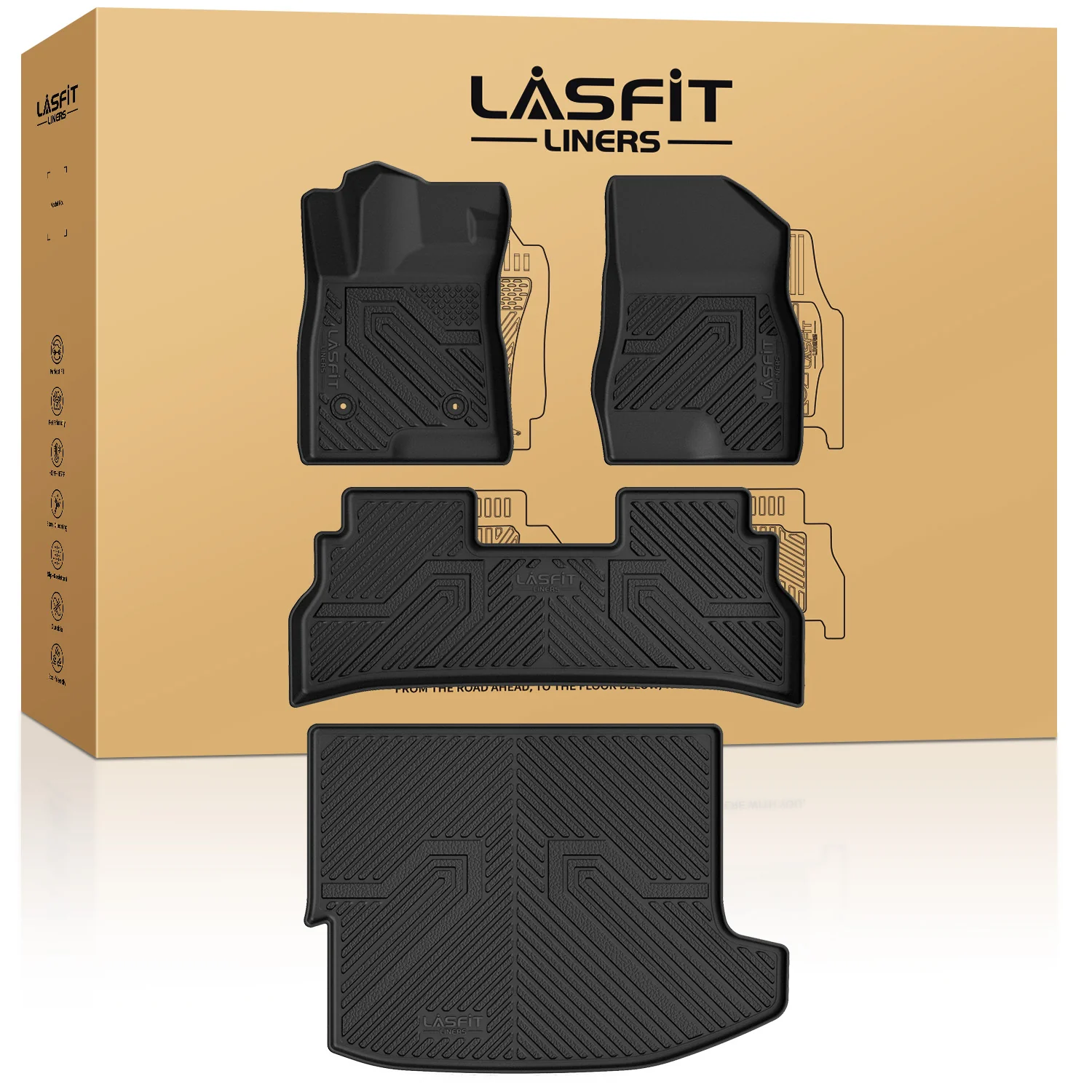 Fit for 2024-2026 Chevrolet Trax Floor Mats & Cargo Mat - Image 8