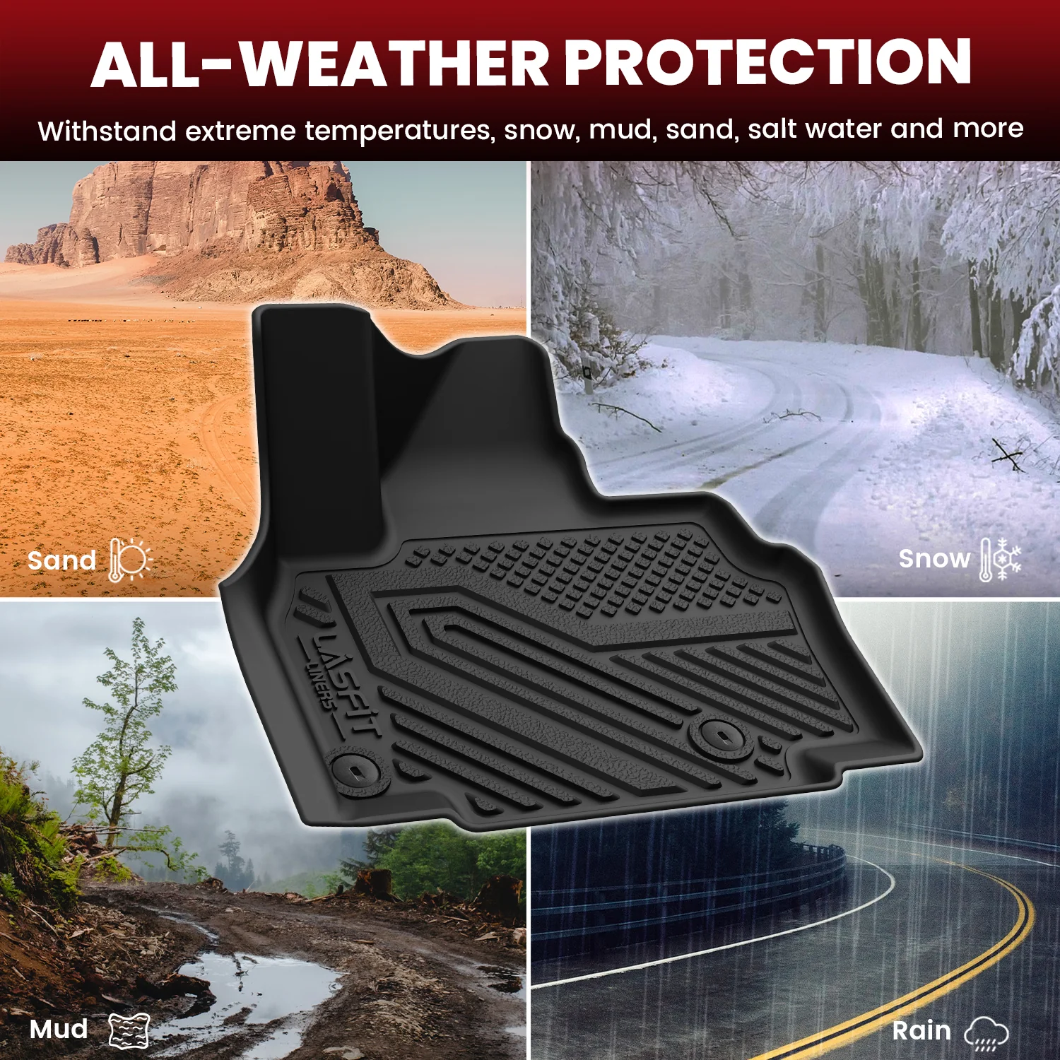 Fit for 2024-2026 Kia EV9 Floor Mats or 3rd Row Seatback & Cargo Mat - Image 20