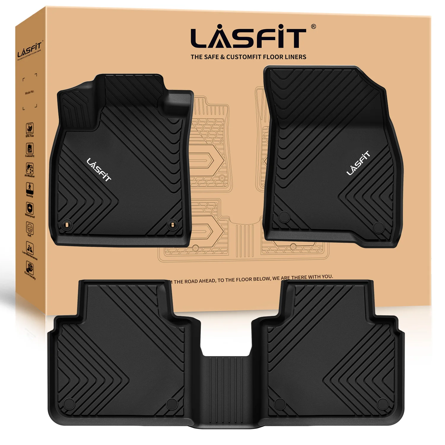 Fit for 2023-2026 Honda Accord & Accord Hybrid Floor Mats or Cargo Mat - Image 16