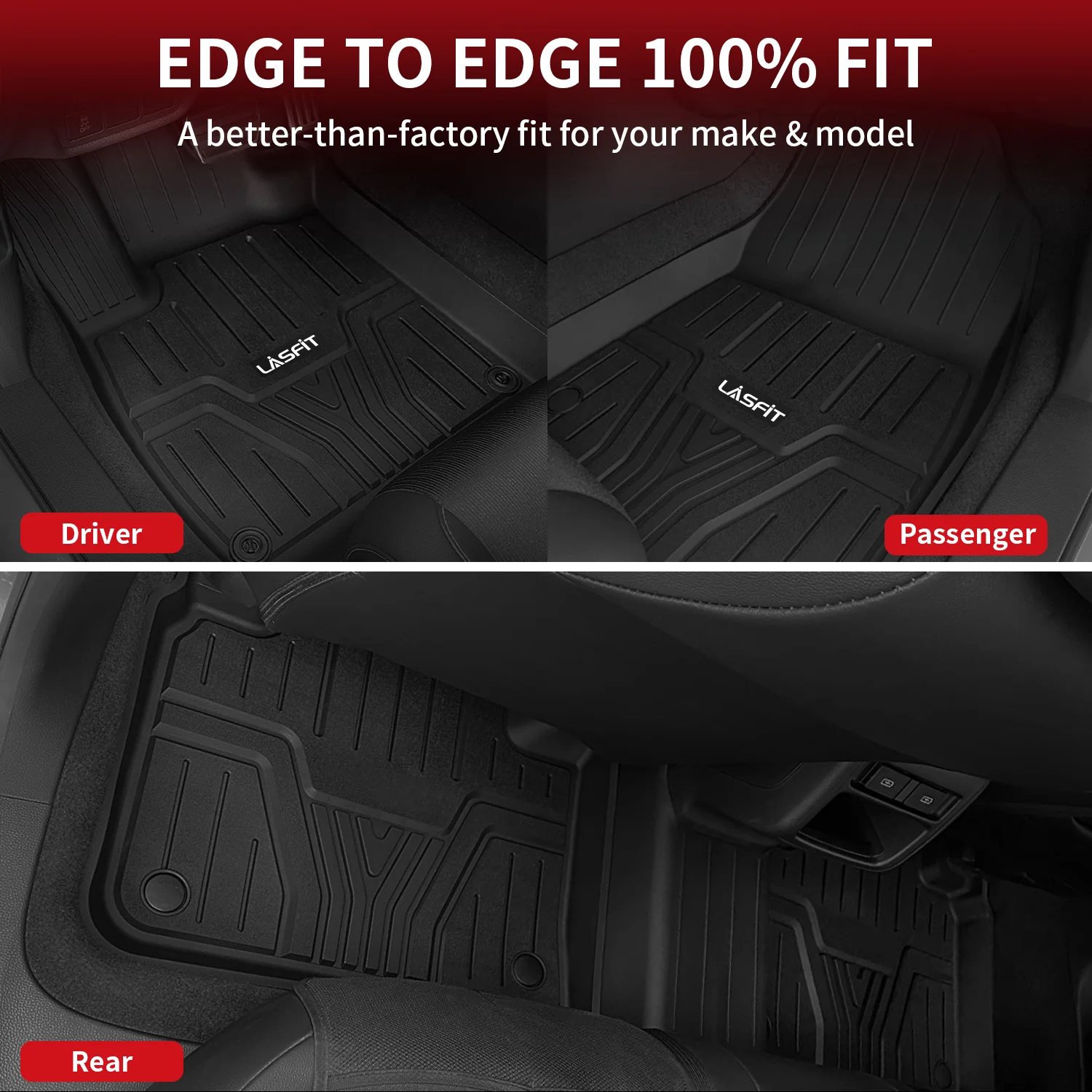 Fit for 2023-2026 Honda Pilot Custom TPE Floor Mats or Seatback & Cargo Mats - Image 13