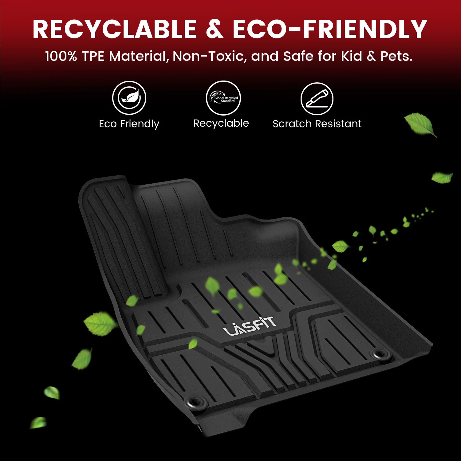Fit for 2023-2026 Honda Pilot Custom TPE Floor Mats or Seatback & Cargo Mats - Image 18