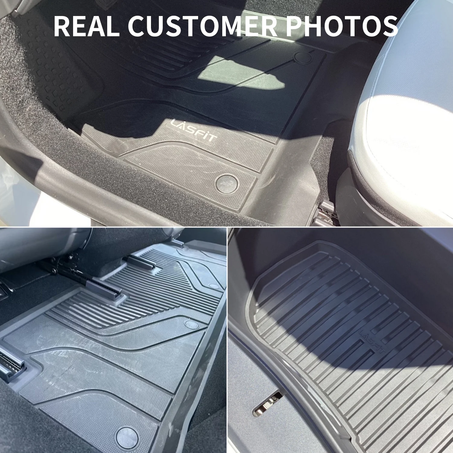 Fit for 2024-2026 Tesla Model 3 Highland Frunk or 1st Row & 2nd Row or Trunk Well or Cargo Mat - Image 14