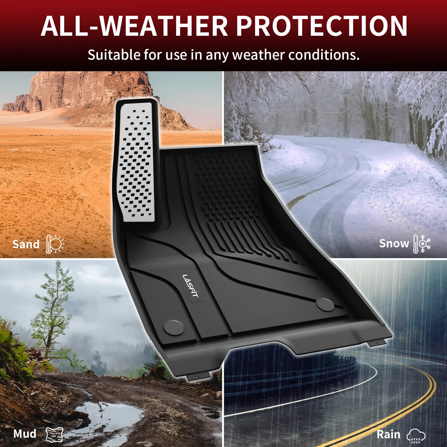 Fit for 2024-2026 Tesla Model 3 Highland Frunk or 1st Row & 2nd Row or Trunk Well or Cargo Mat - Image 17