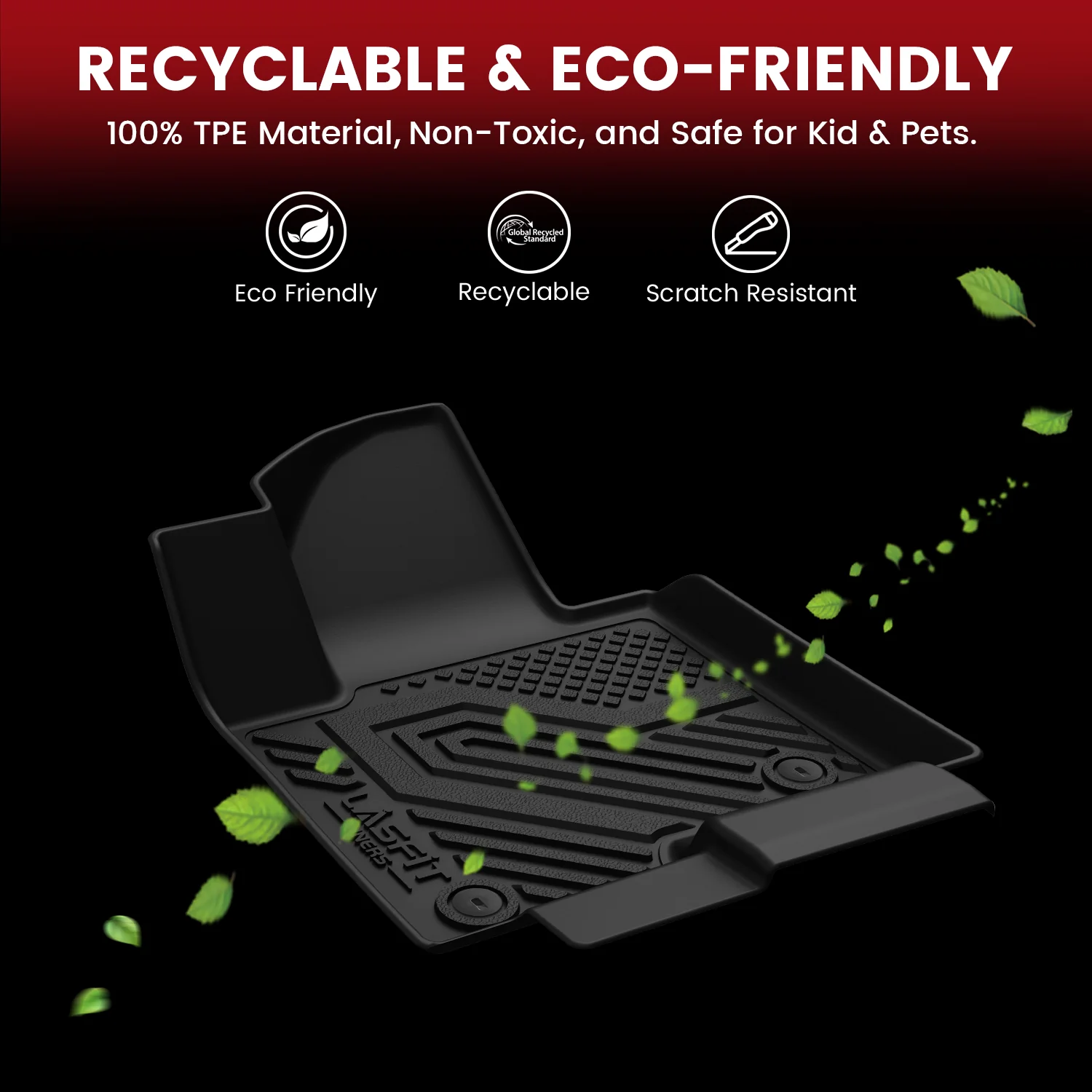 Fit for 2015-2019 Subaru Outback Floor Mats & Cargo Mat - Image 5
