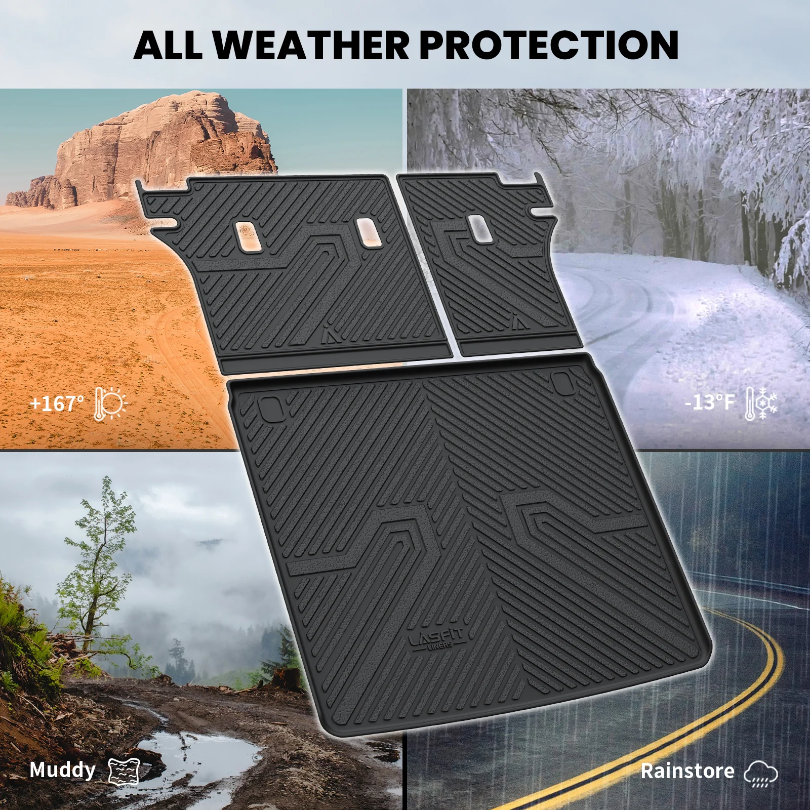 Fit for 2025-2026 Nissan Murano Floor Mats or Cargo & Seatback Mats - Image 14
