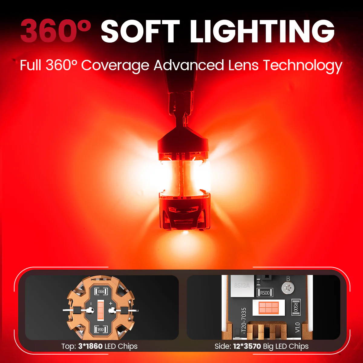 Fit for 2020-2025 Jeep Gladiator The Brightest LED Bulbs Upgrade | Tested and Verified - Image 31