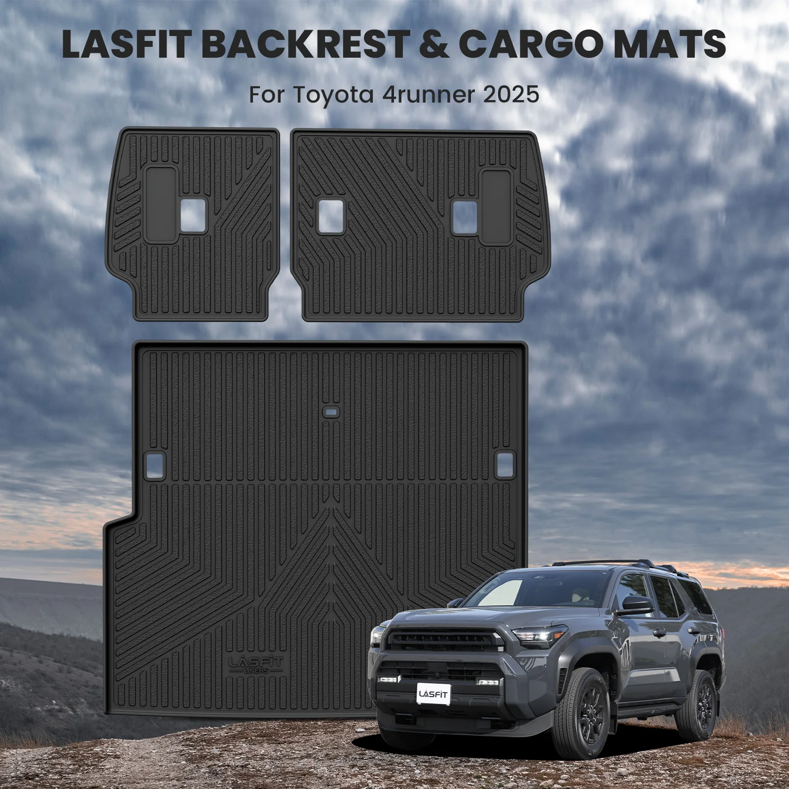 Fit for 2025-2026 Toyota 4Runner Floor Mats or Seatback Mat or Cargo Mat - Image 71